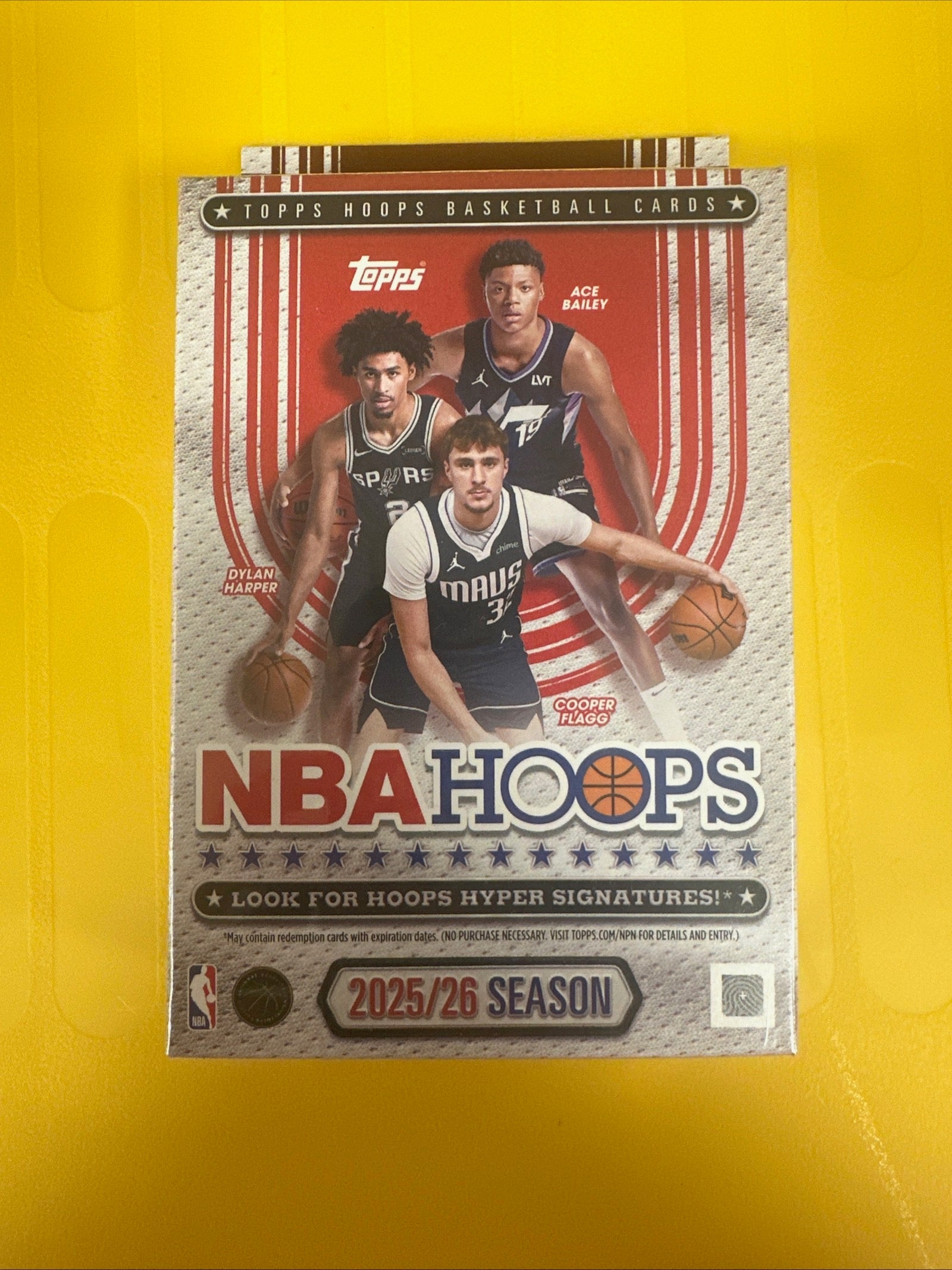 2025-26 NBA Hoops Booster Box