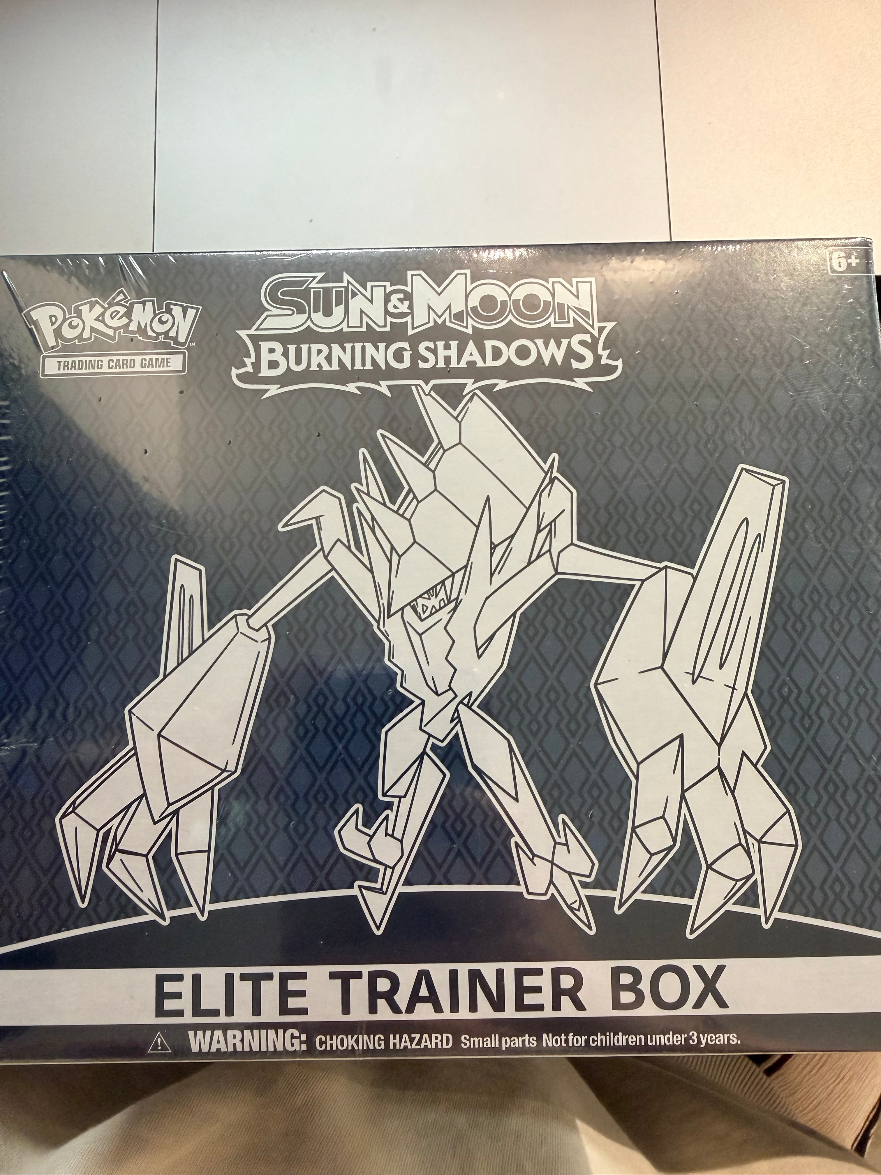 Sun & Moon Burning Shadows Elite Trainer Box