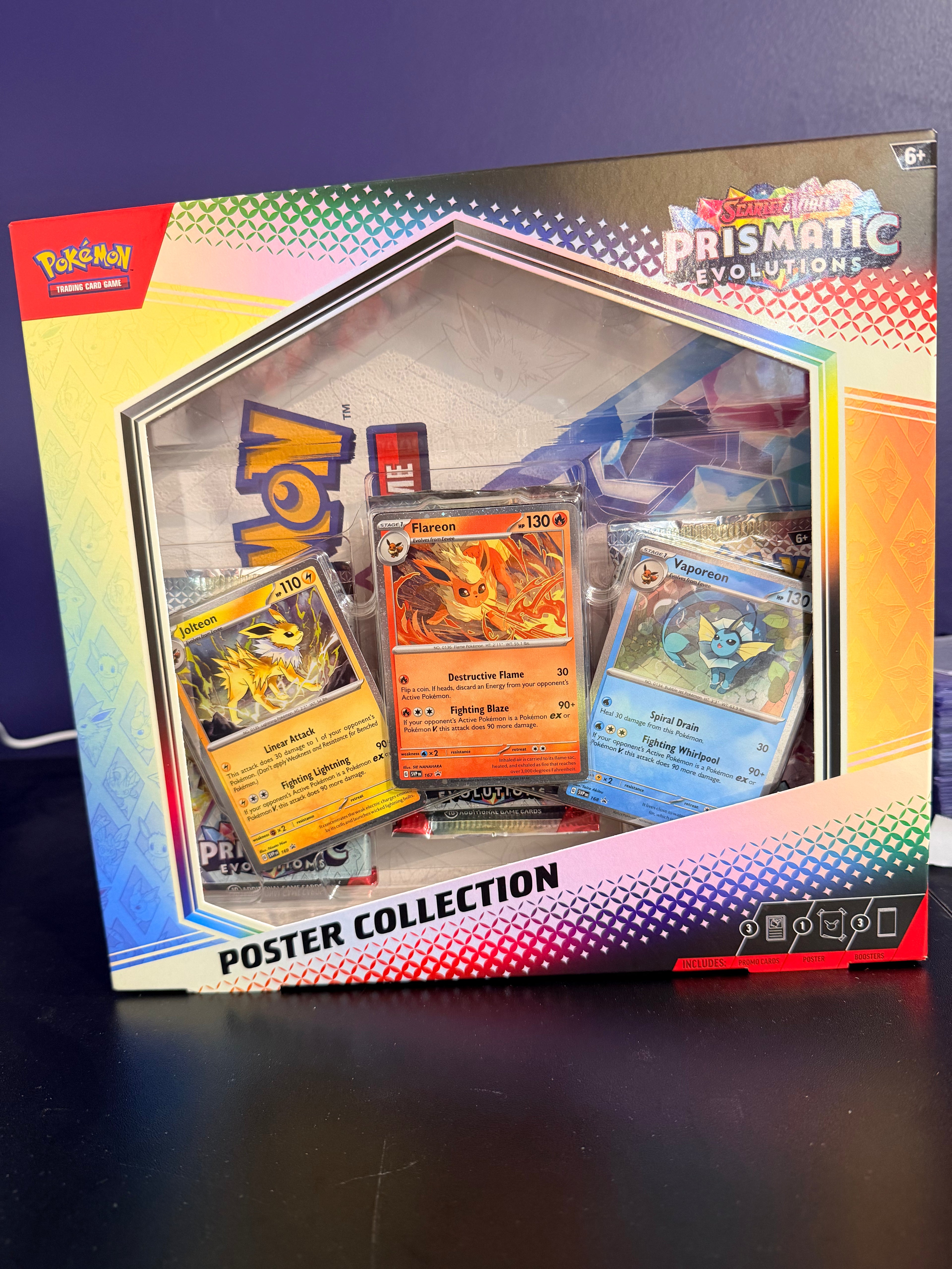 Scarlet & Violet Prismatic Evolutions Poster Collection