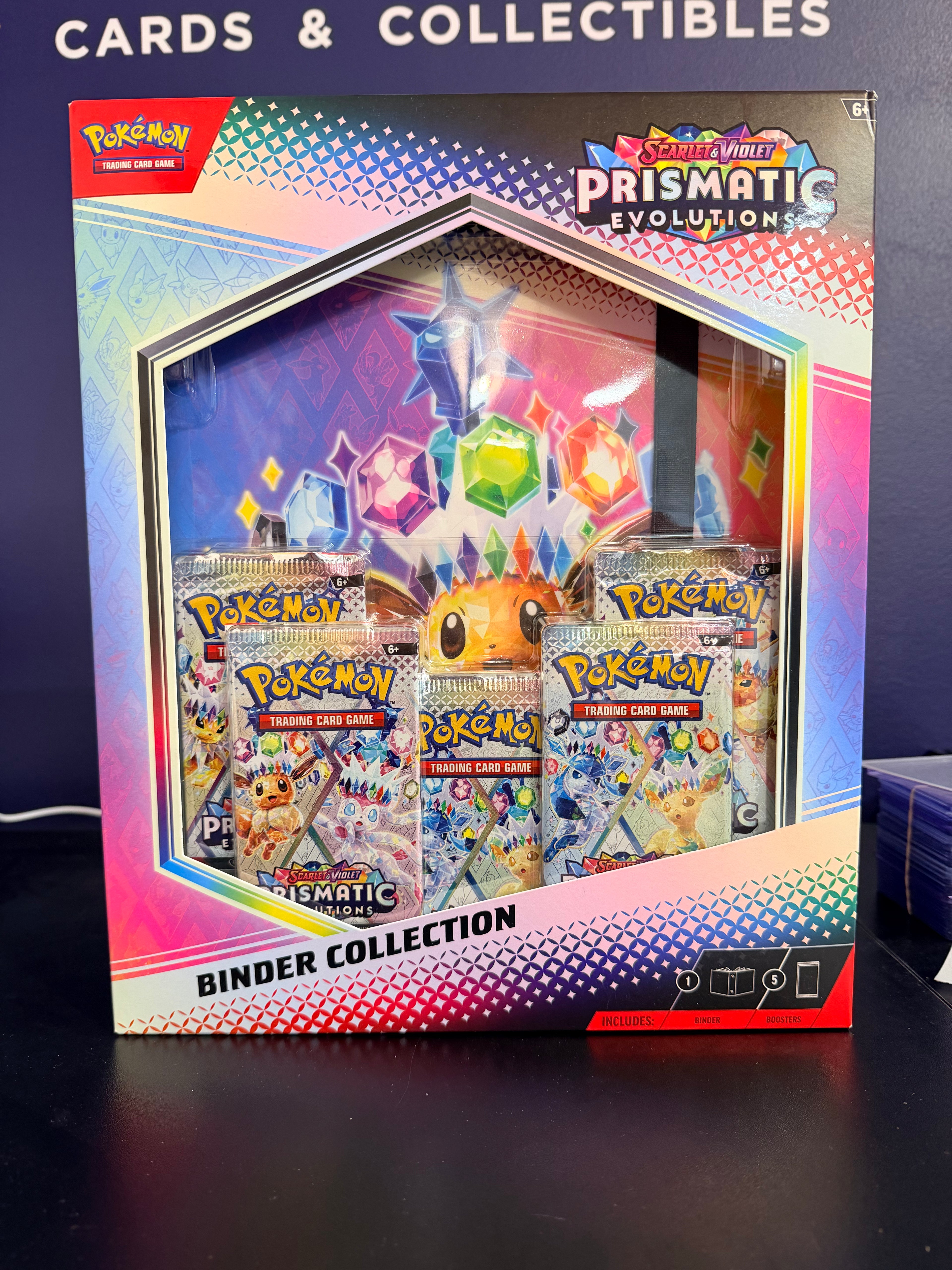 Scarlet & Violet Prismatic Evolutions Binder Collection