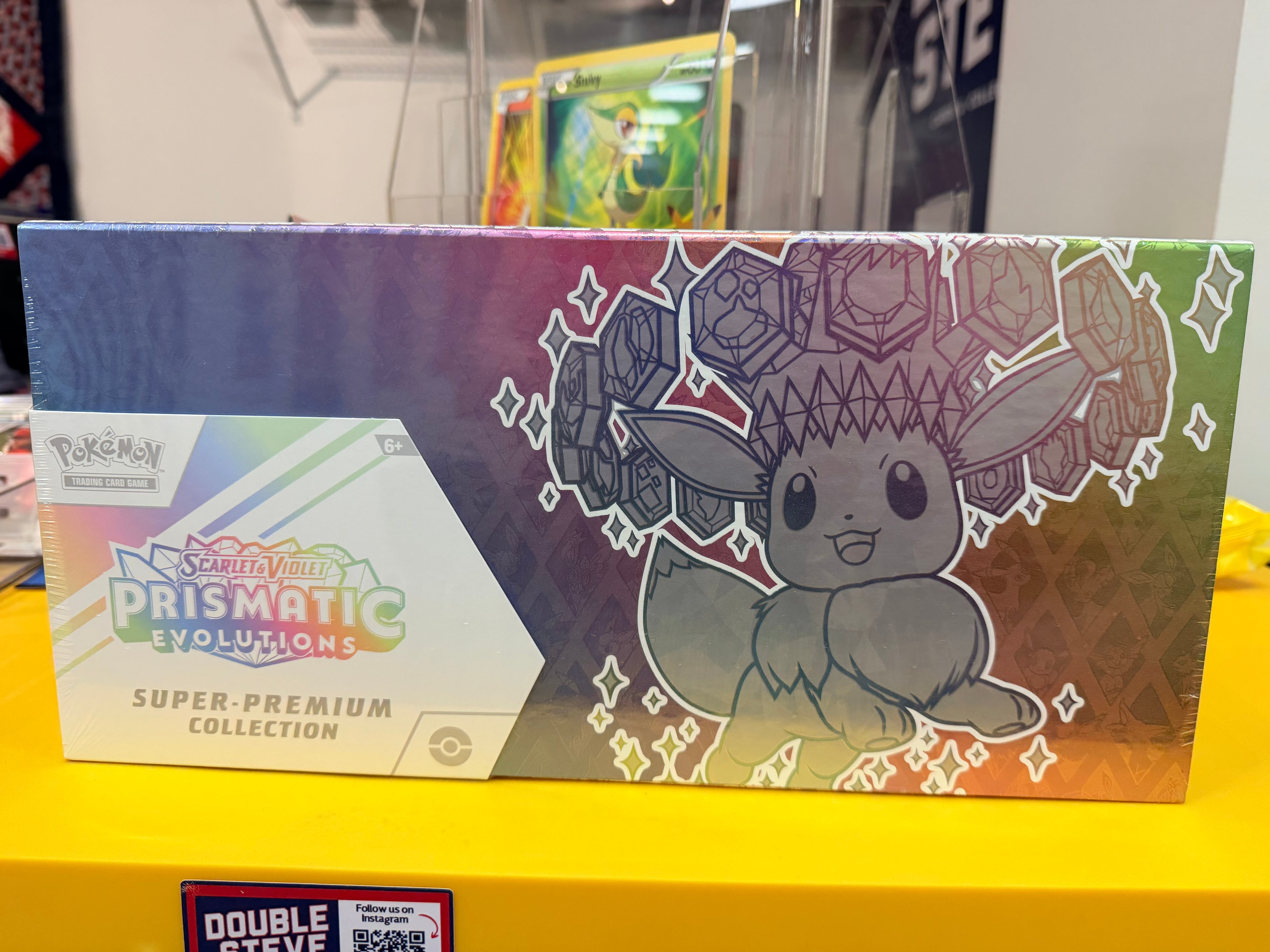 Scarlet & Violet Prismatic Evolutions Super Premier Collection