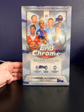 2025-26 Topps Chrome UEFA Club Competitions Soccer Hobby Box
