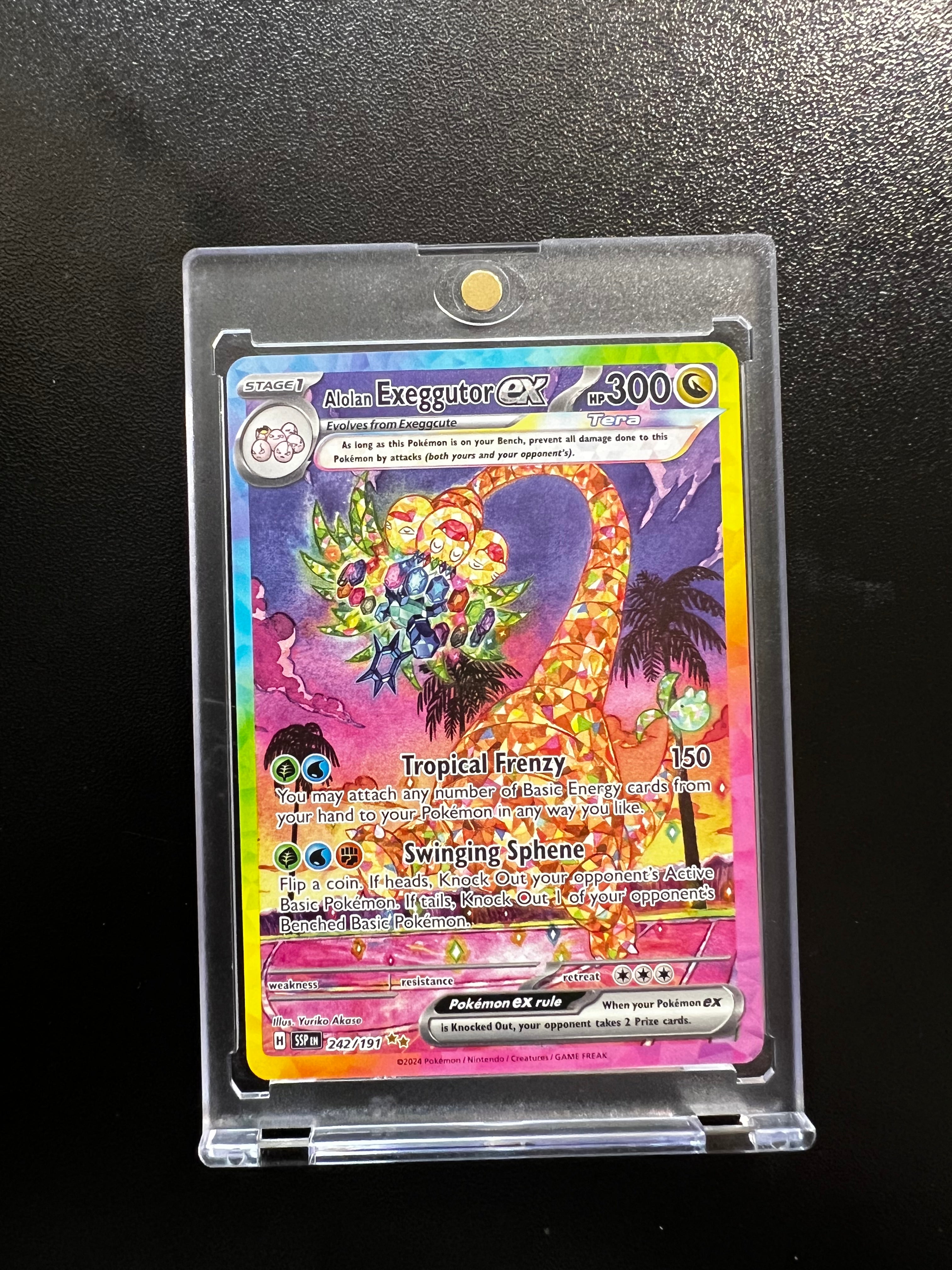 Alolan Exeggutor ex - 242/191 - SV08: Surging Sparks (SSP)