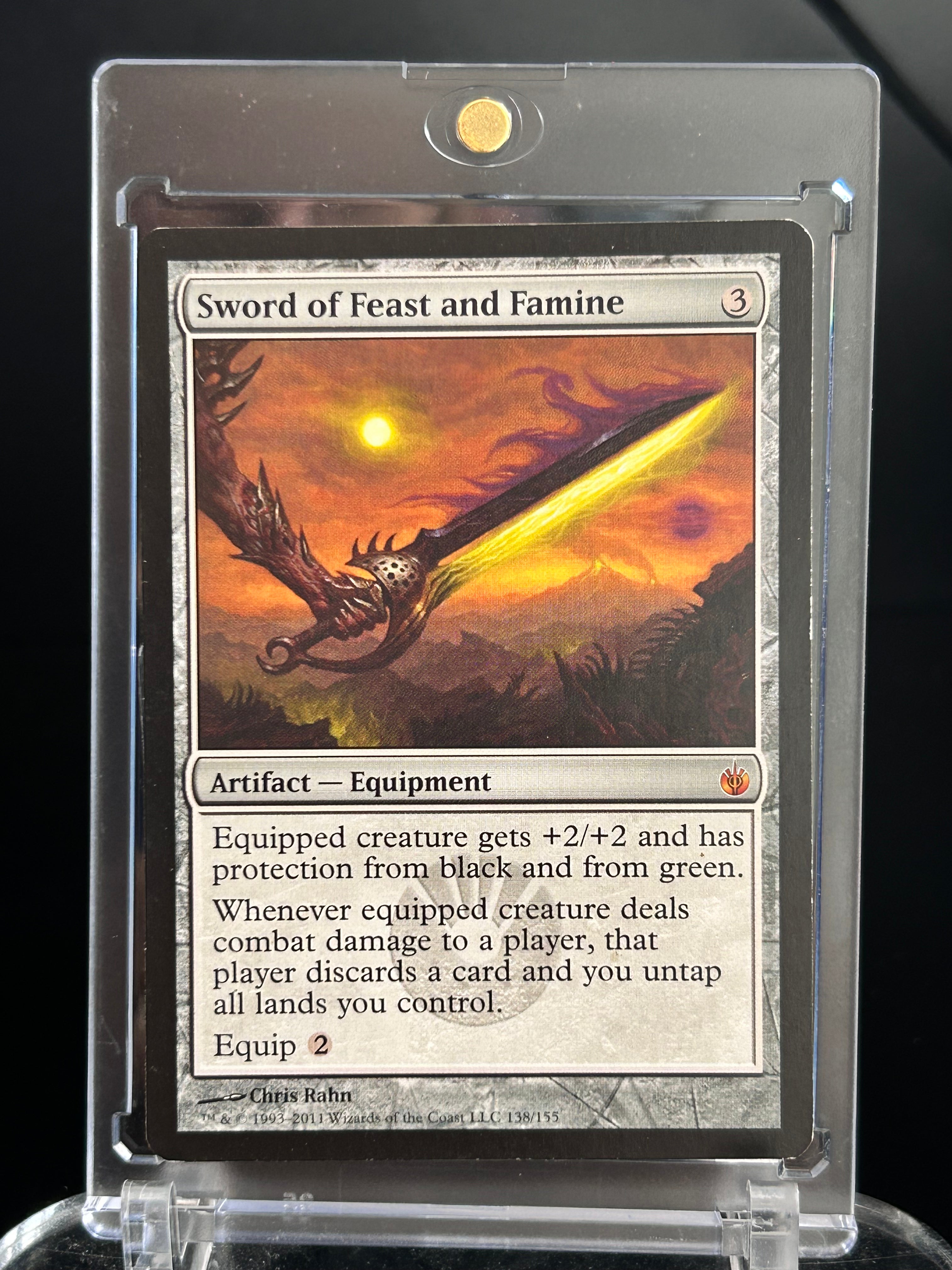 Sword of Feast and Famine Magic the Gathering
