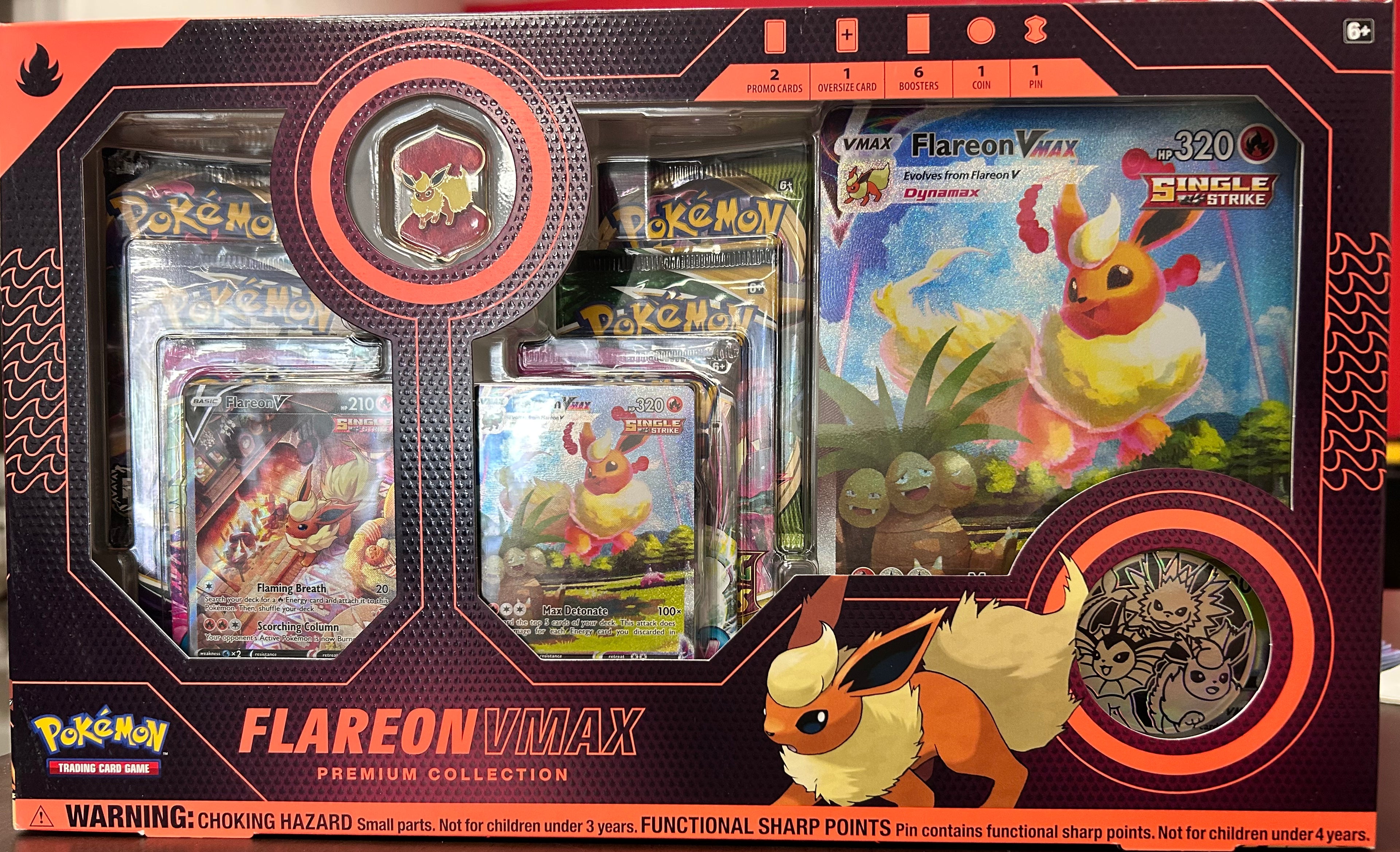 Flareon VMAX Premium Collection Box