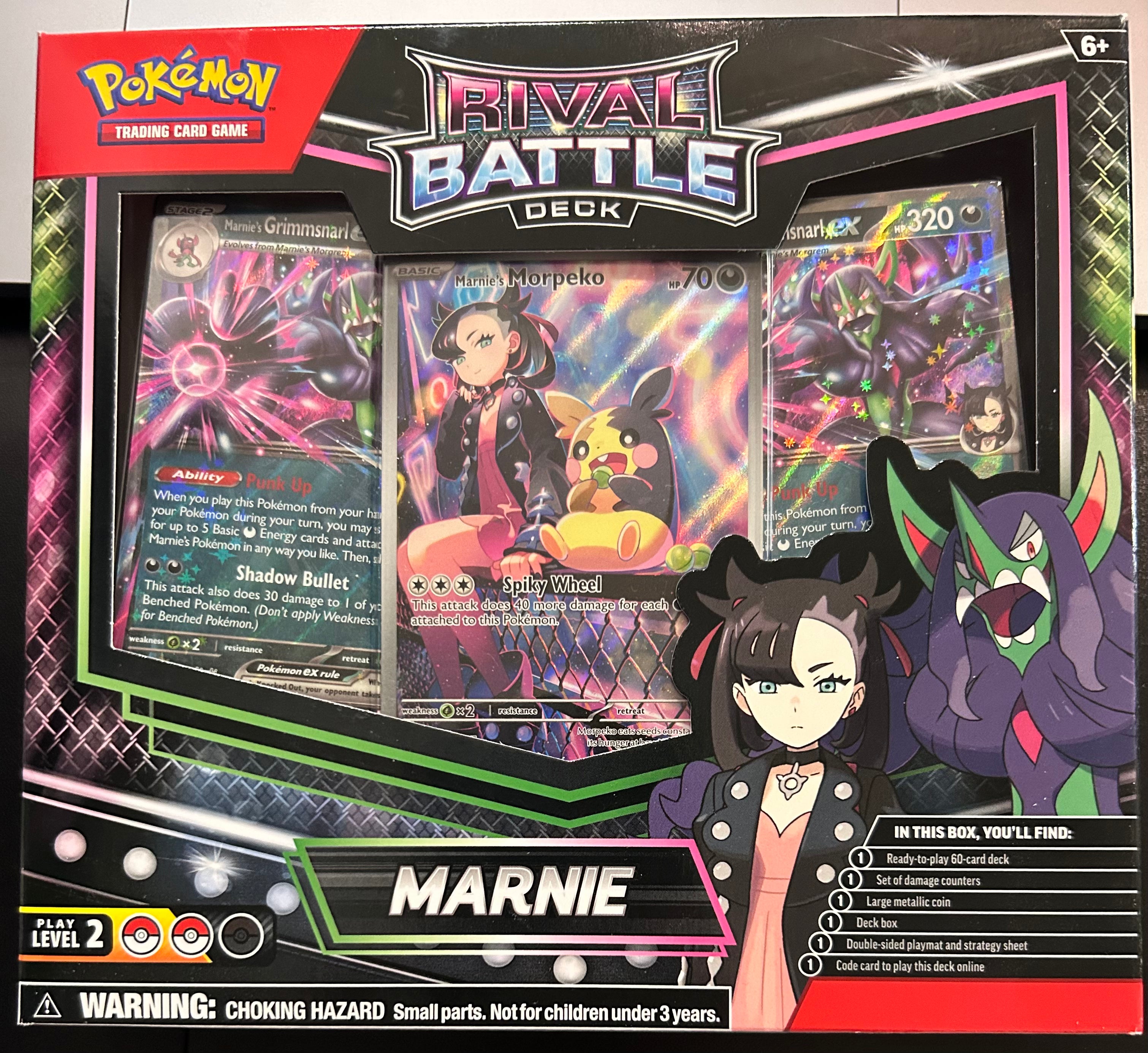 Marnie Rival Battle Deck Pokemon