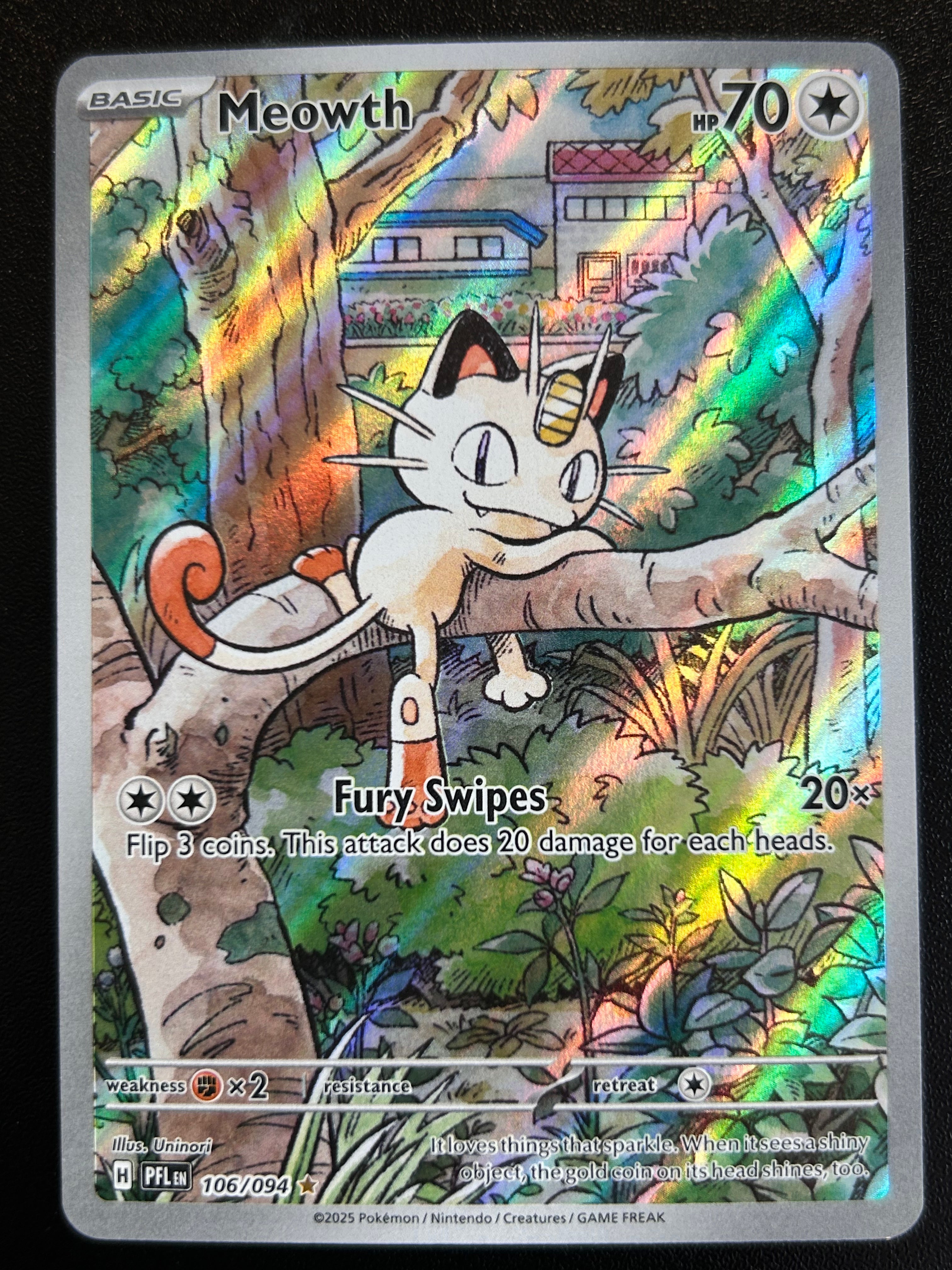 Meowth 106/094 Holo
