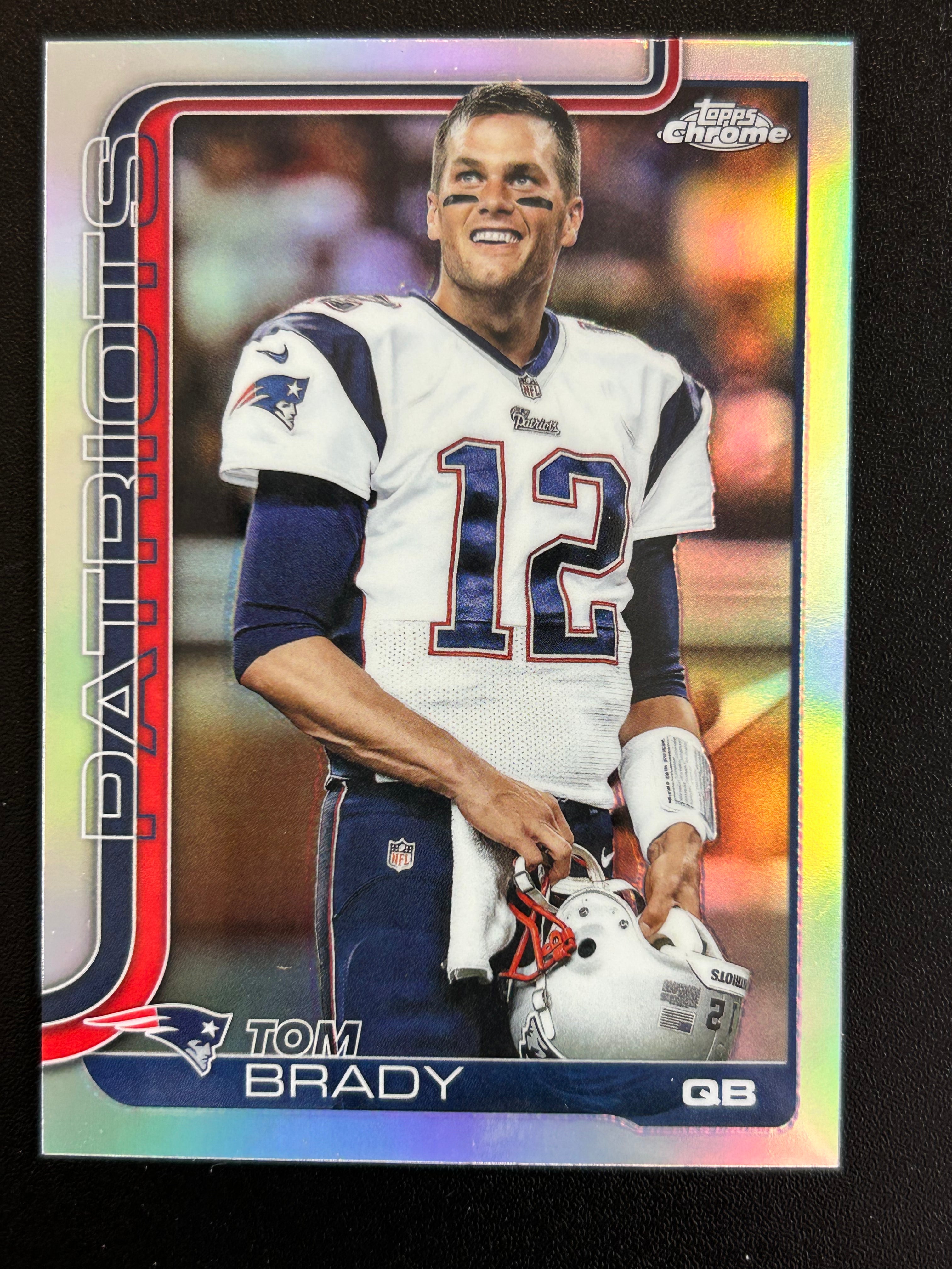 Tom Brady 2025 Topps Chrome #401 holo