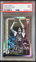 Cooper Flagg 2025 Topps #201 Blackout PSA 9