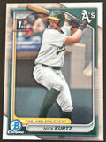 Nick Kurtz 2024 Topps 1st Bowman #BDC-56