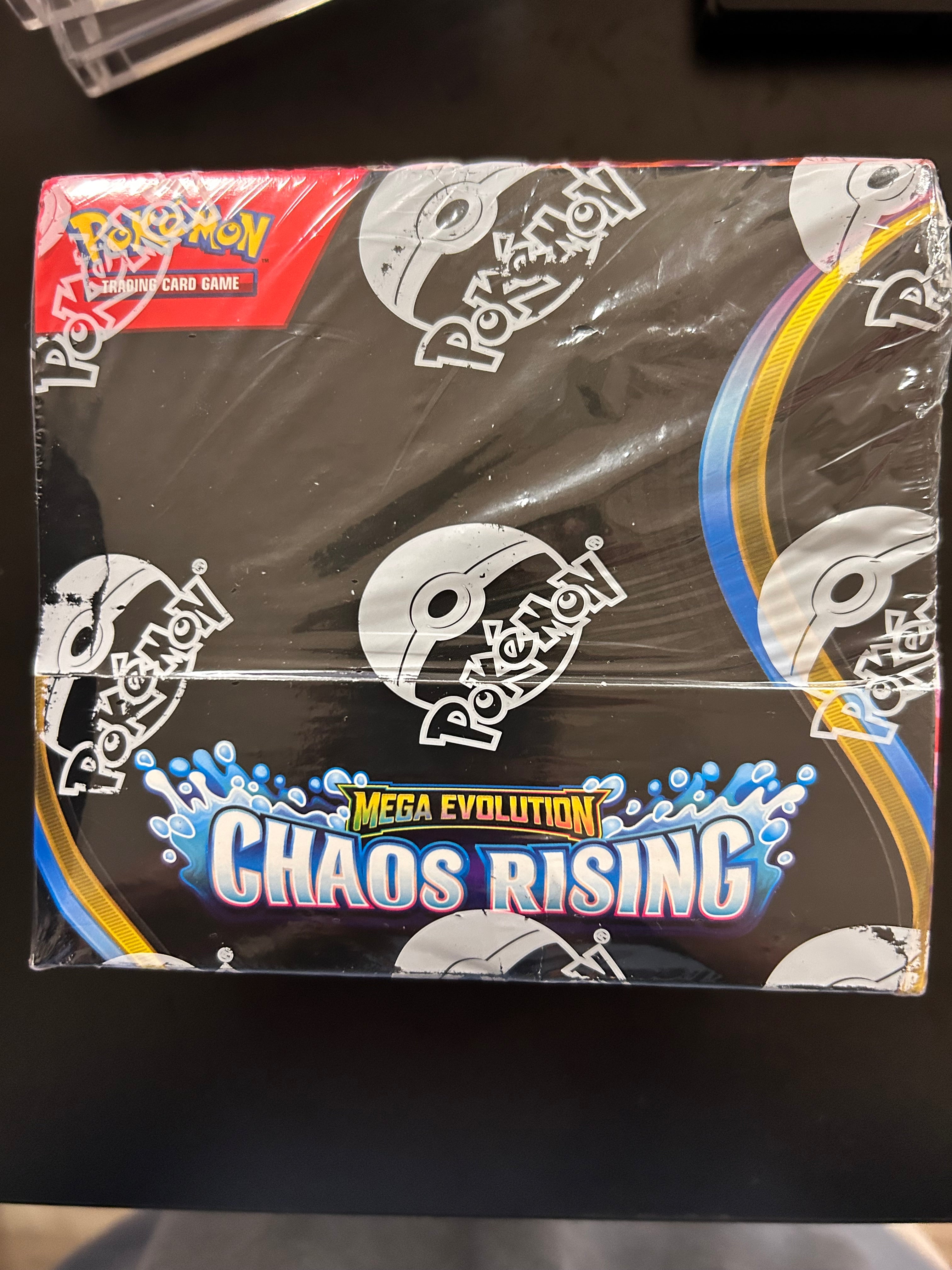 Mega Evolution Chaos Rising Sealed Box of Booster Packs