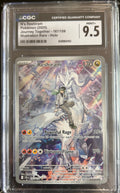 N's Reshiram 2025 Journey Together 167/159 Illustration Rare Holo CGC 9.5