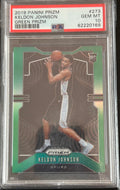 Keldon Johnson 2019 Panini Prizm #273 Green Prizm PSA 10