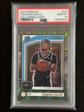 Stephon Castle 2024 Donruss #244 Holo Green Laser PSA 10