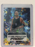Carlos Boozer Leaf Aquatic 1/1 Pre-Production Proof Signature Series