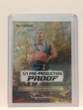 Muggsy Bogues Leaf Classic Art Pre-Production Proof 1/1 Signature Series