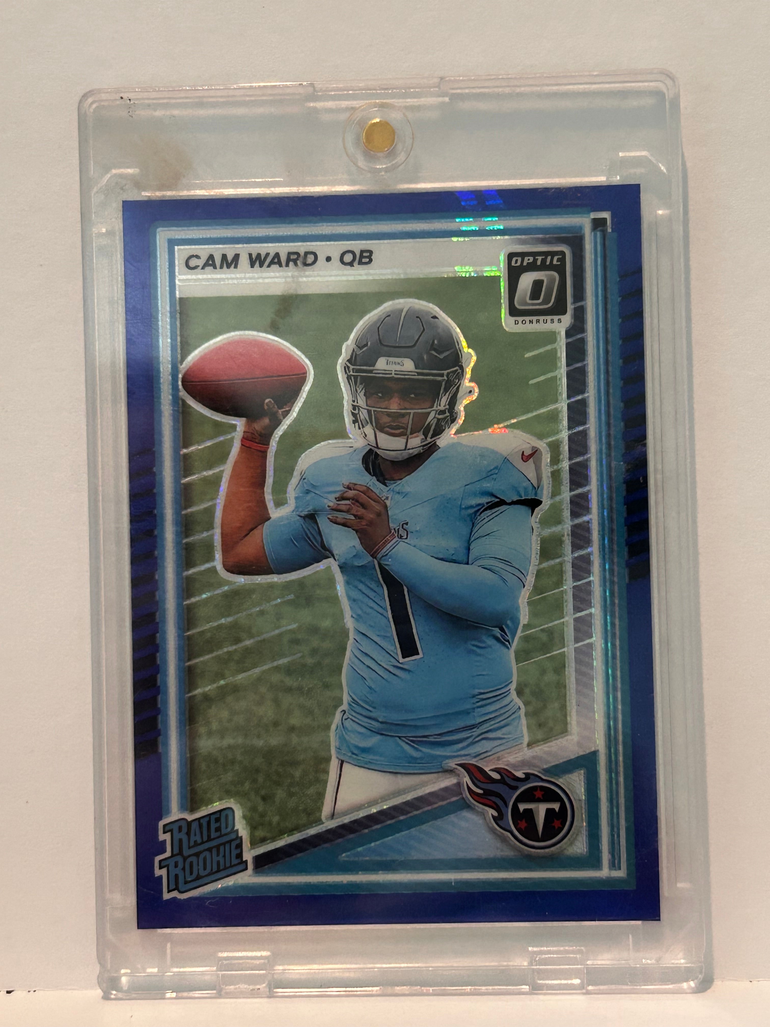 Cam Ward 2025 Panini Optic Rated Rookie