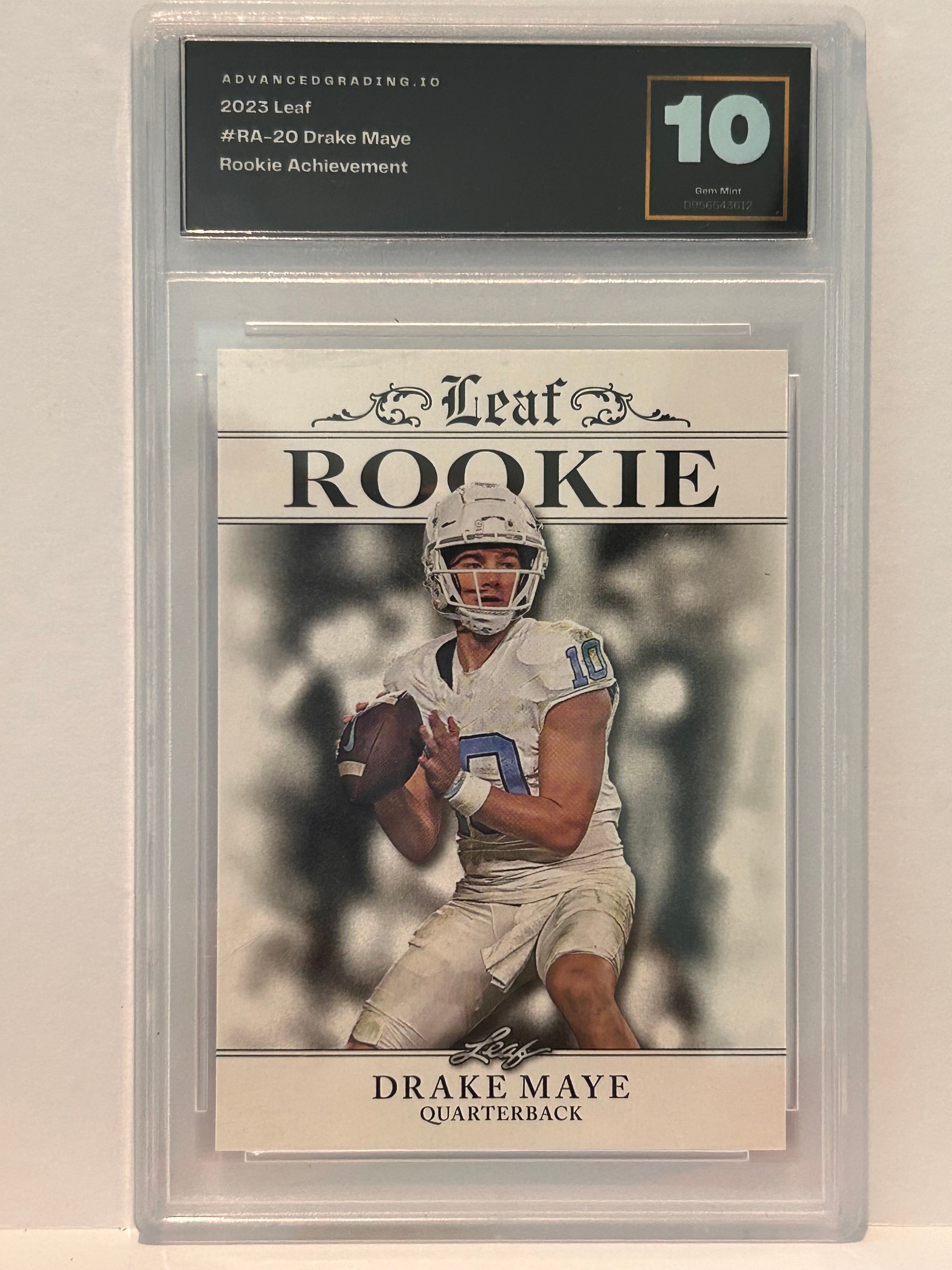 Drake Maye 2023 Leaf #RA-20