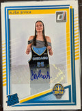 An autographed AJSA Sivyka hockey trading card from the 2023 Frozen 4 All-Star Game