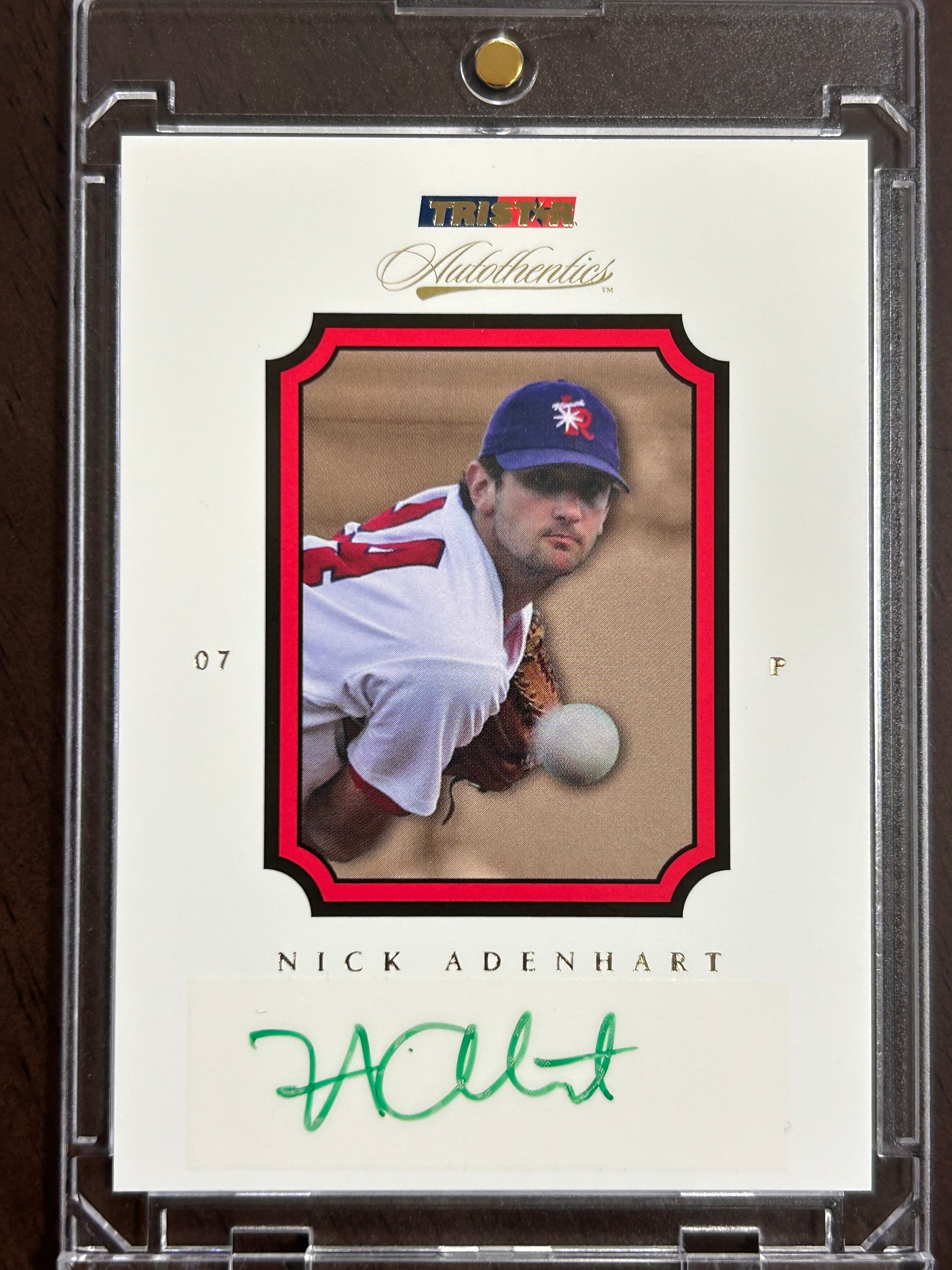 Nick Adenhart 2007 Tristar Autothentics #4
