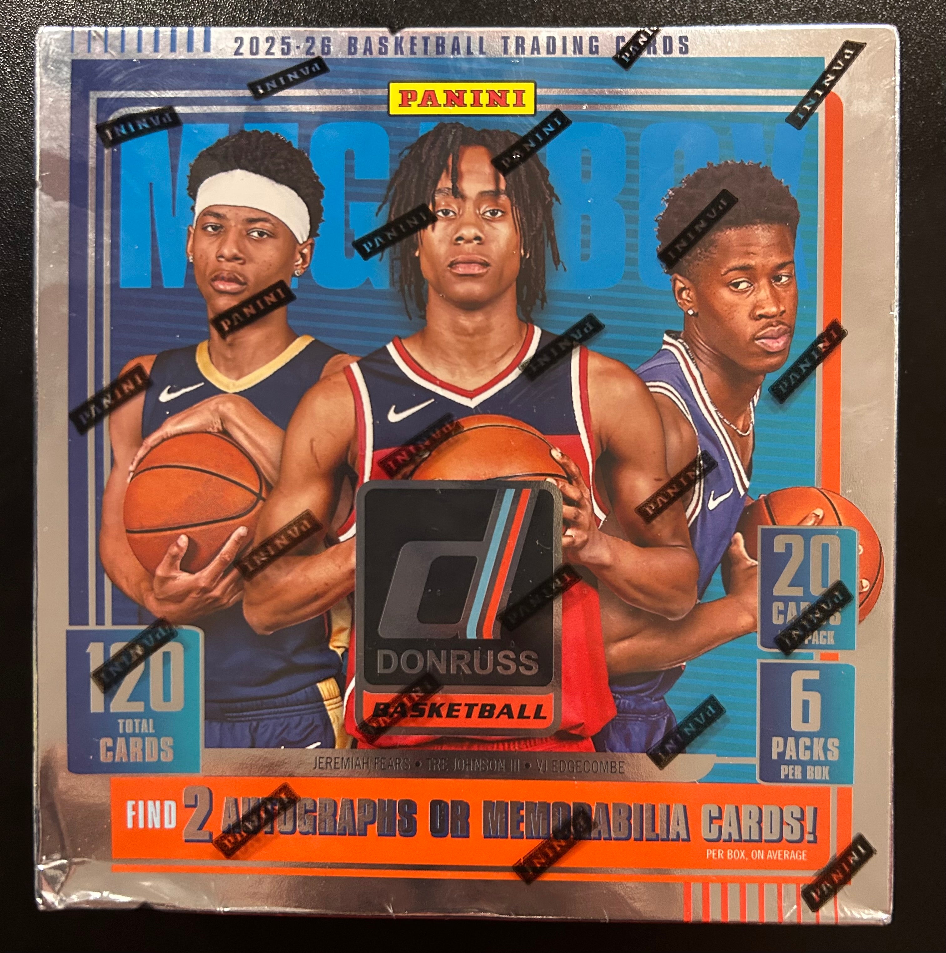 25-26 Donruss Basketball Mega Pack