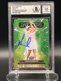 Annika Sorenstam #DZ-6 2024 Upper Deck Dazzlers Green Authentic Autograph