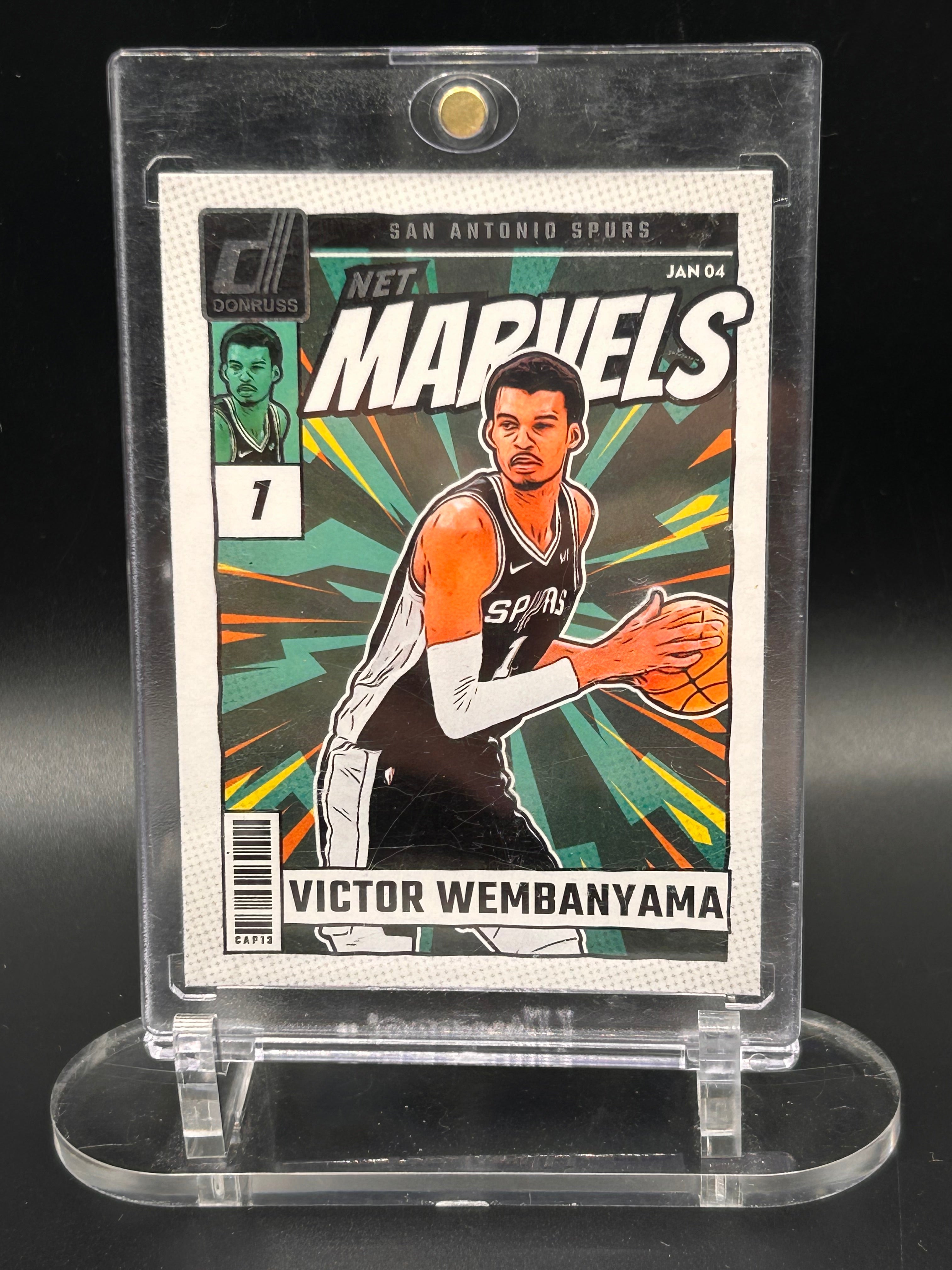 Victor Wembanyama #21 2024-25 Panini Donruss "Net Marvels"