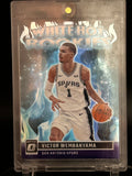 Victor Wembanyama #2 2023-24 Panini Donruss Optic White Hot Rookies holo