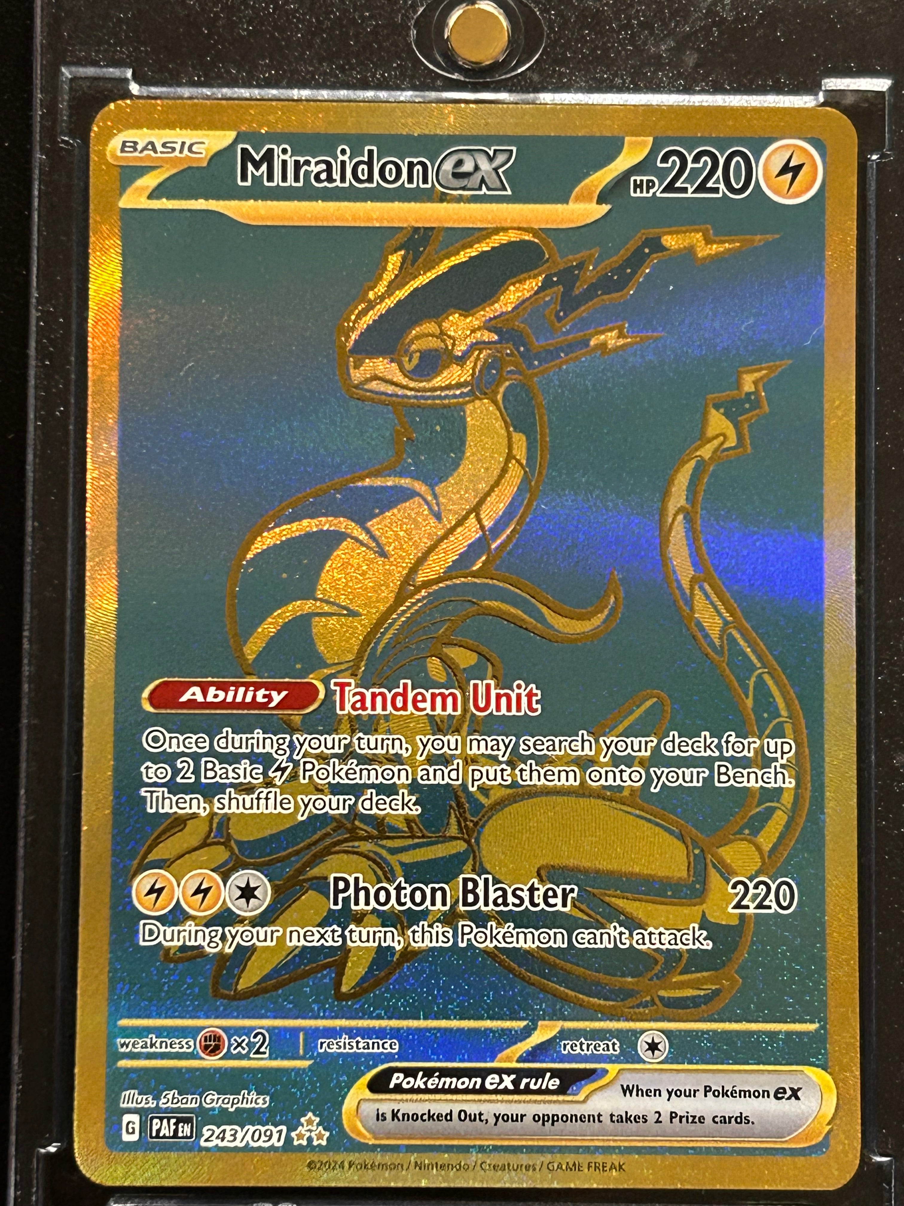 Miraidon ex 2024 #243/091