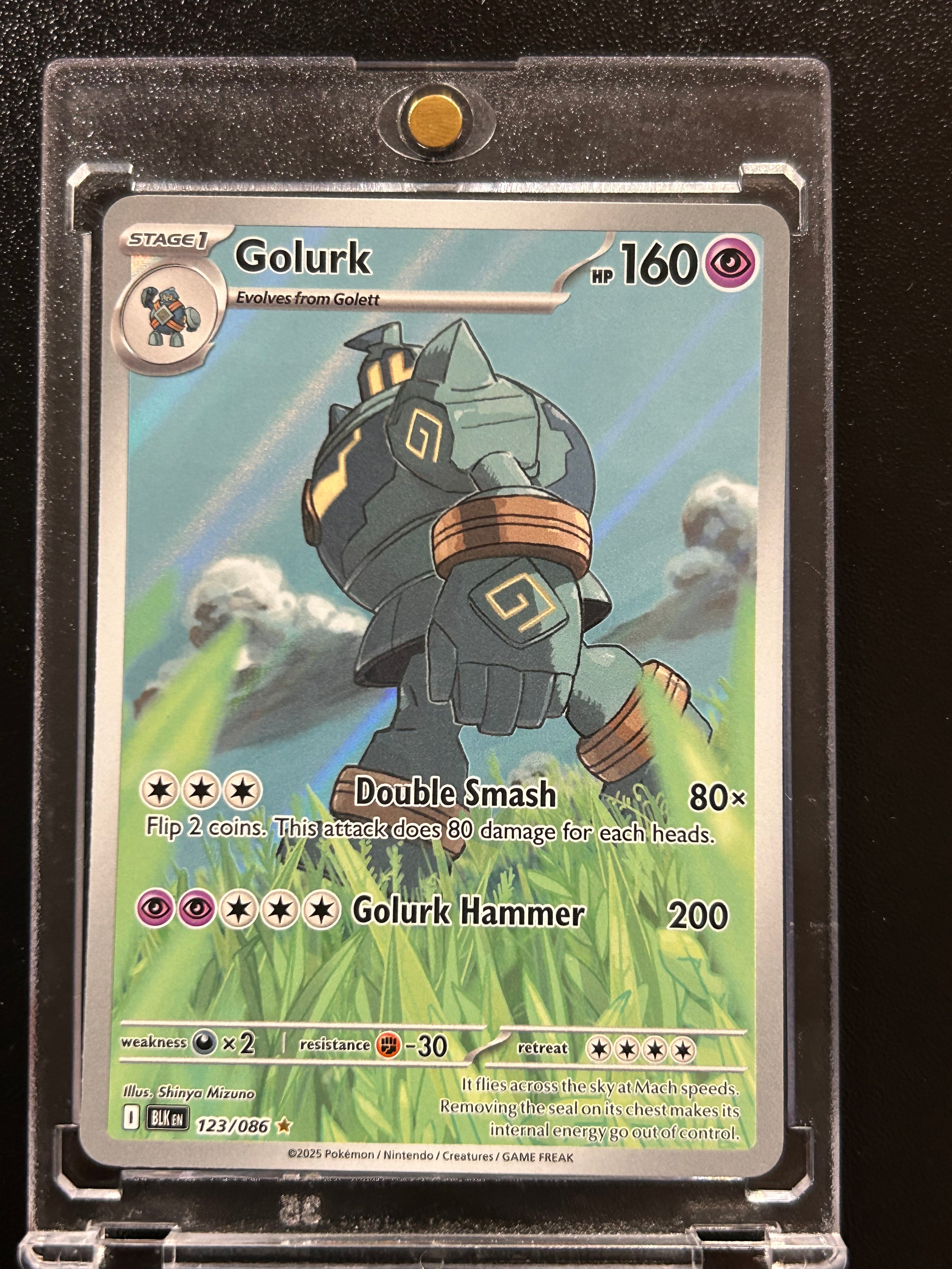 Golurk 2025 #123/086 Illus. Shinya Mizuno