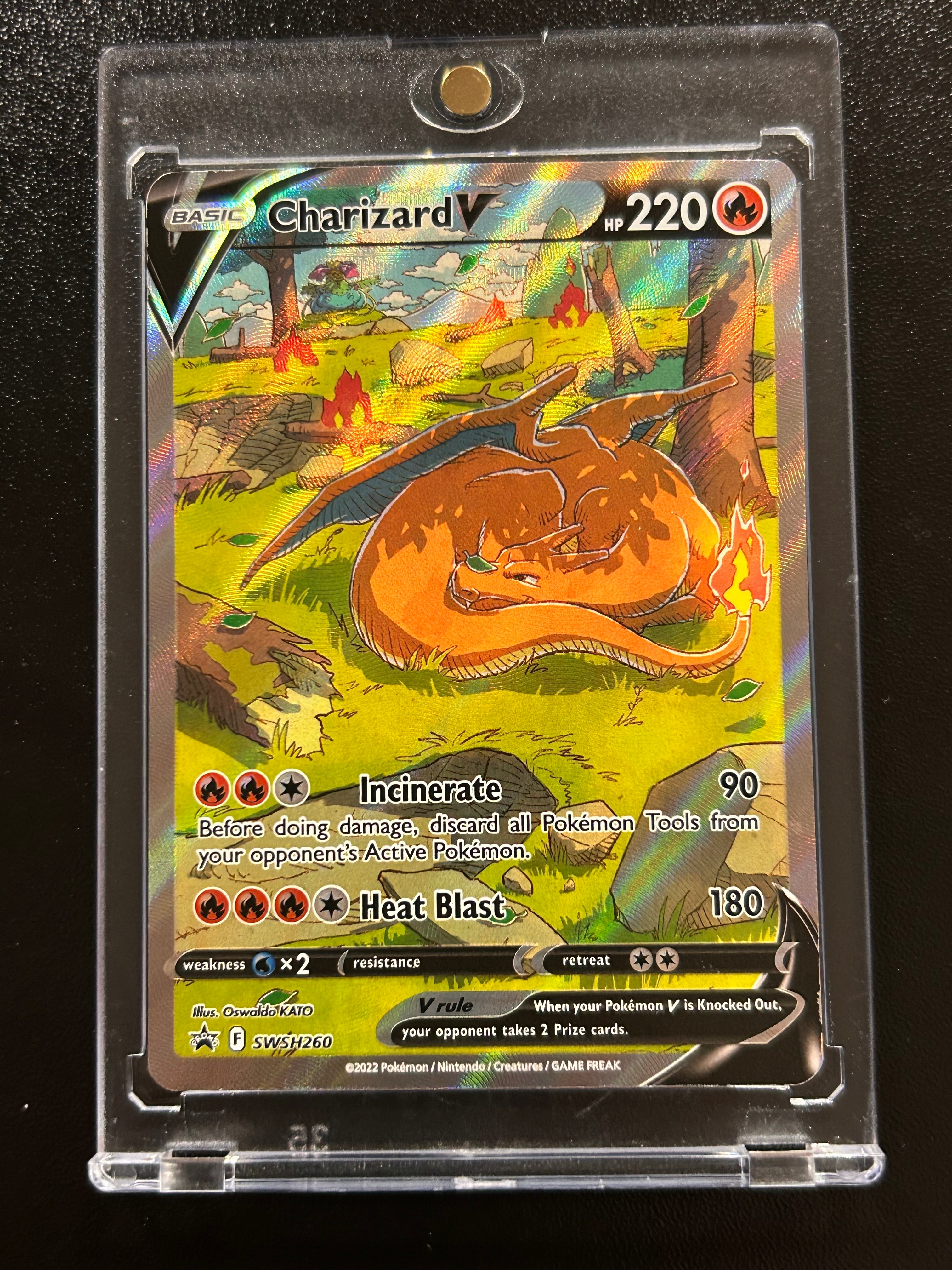 Charizard V #swsh260 Holo