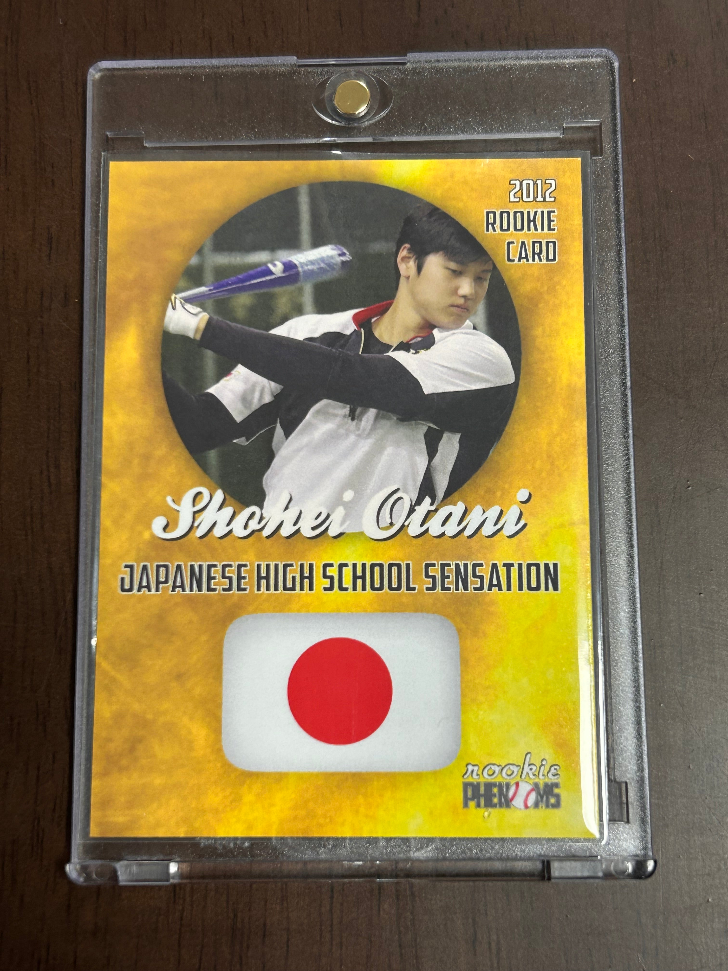 Shohei Otani  2012 Rookie Phenoms Japanese High School Sensation