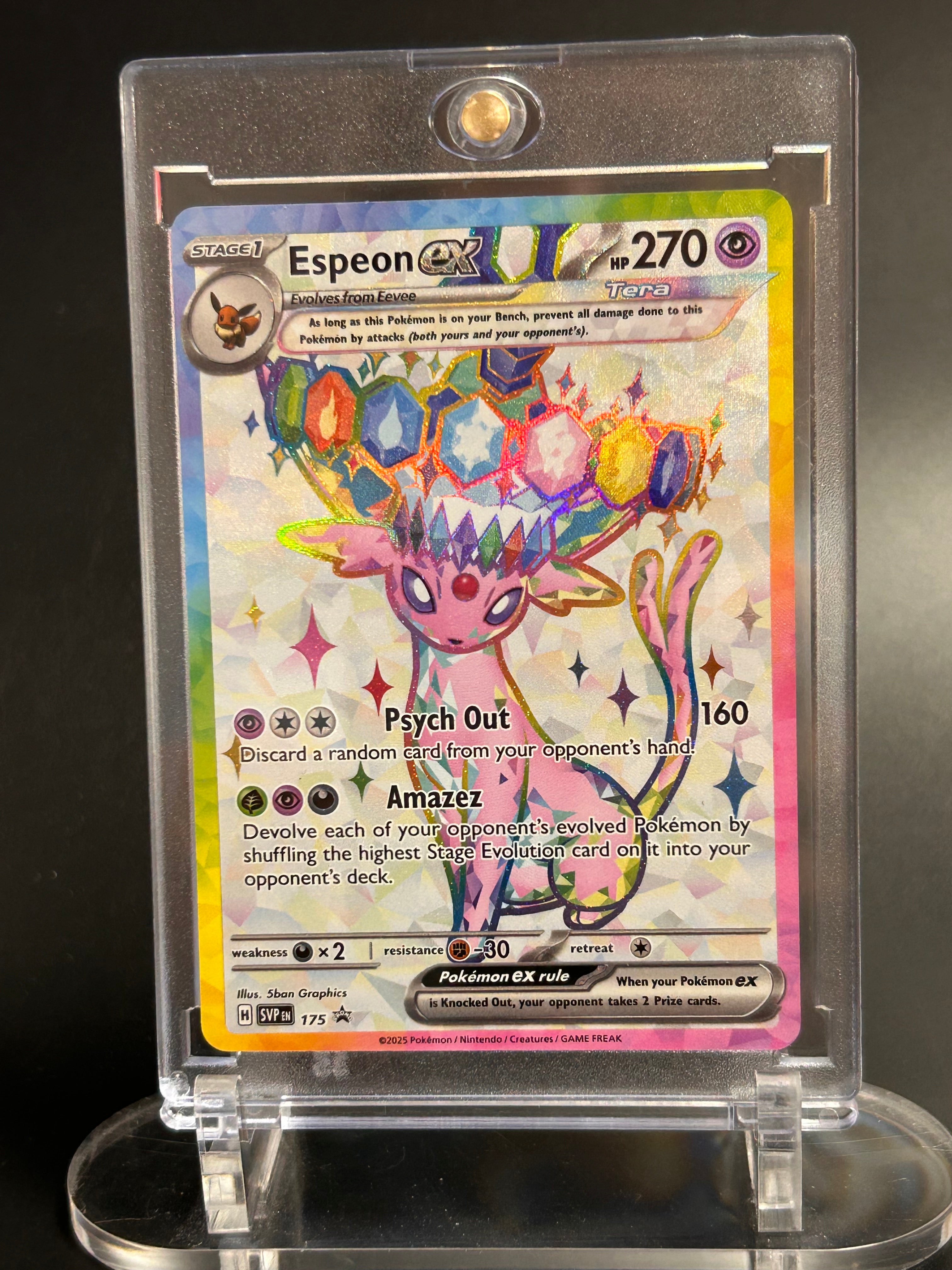 Espeon ex SVP #175 2025 Scarlet & Violet