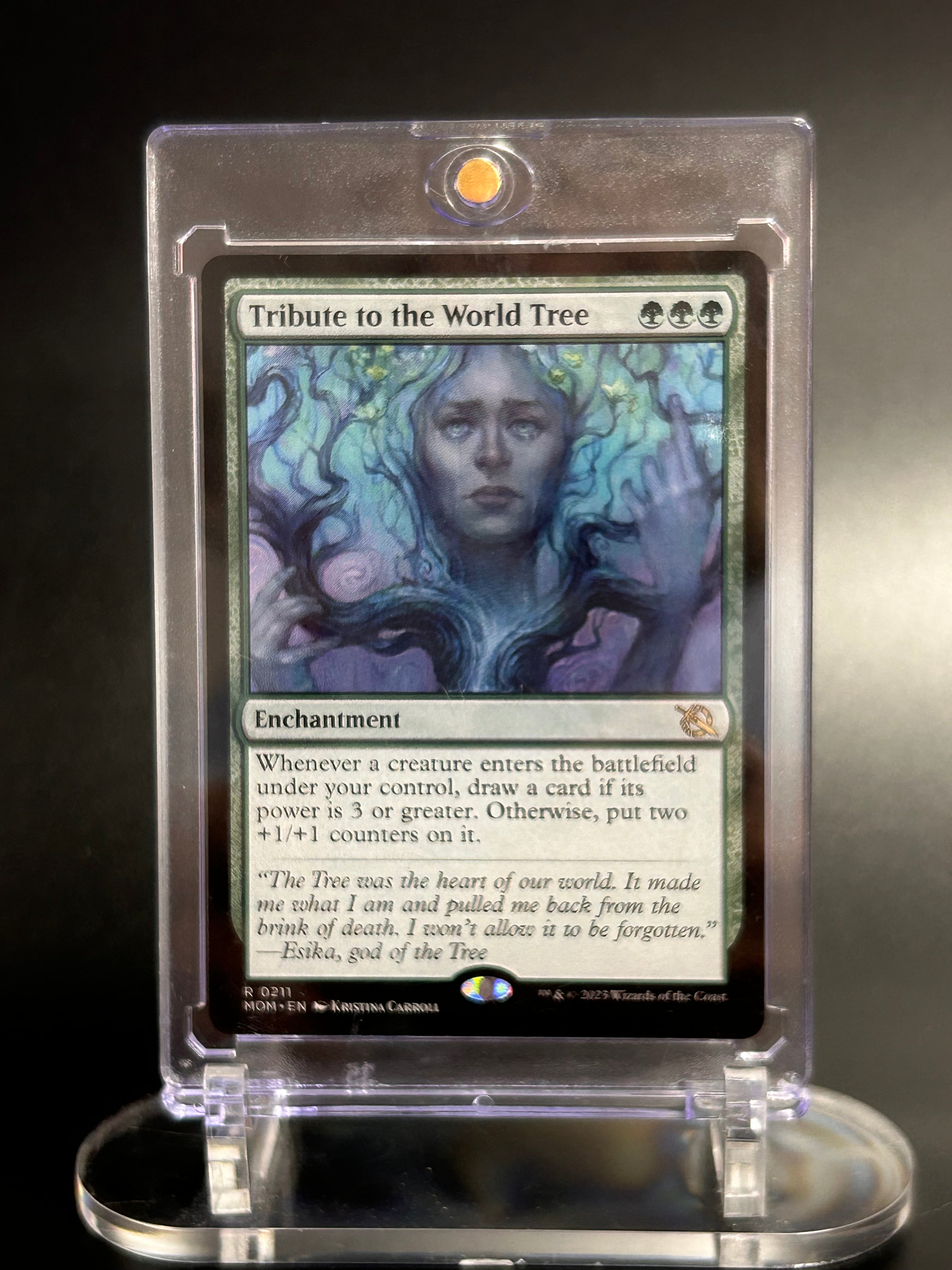 Tribute to the World Tree #0211 Magic: The Gathering
