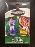 2025 MJ Holding Championship Collection Football Pack of 20 cards