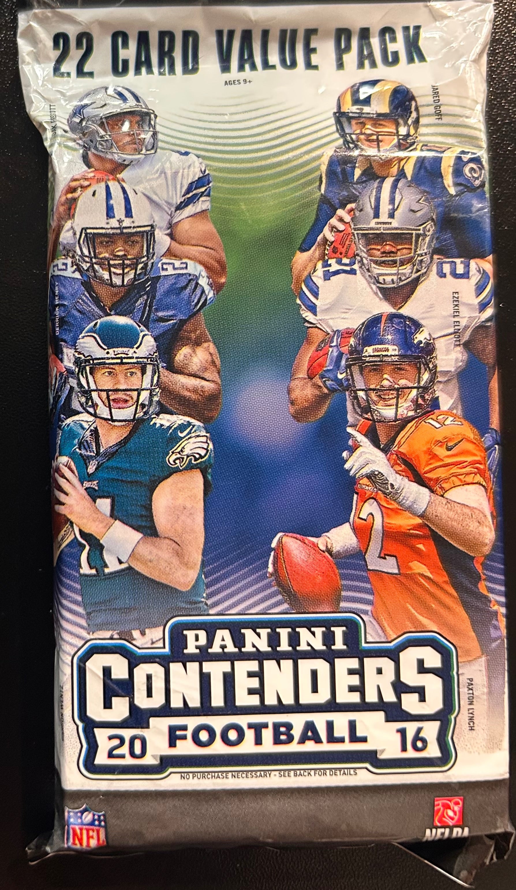 2016 Panini Contenders 22 card value pack
