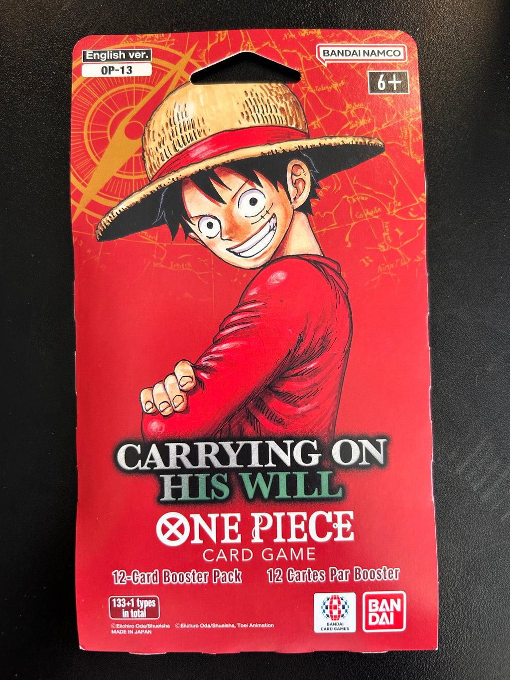 Carrying On His Will Sleeved Booster Pack