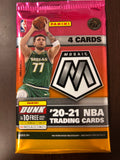 2020-21 Panini Mosaic NBA Trading Cards Booster Pack