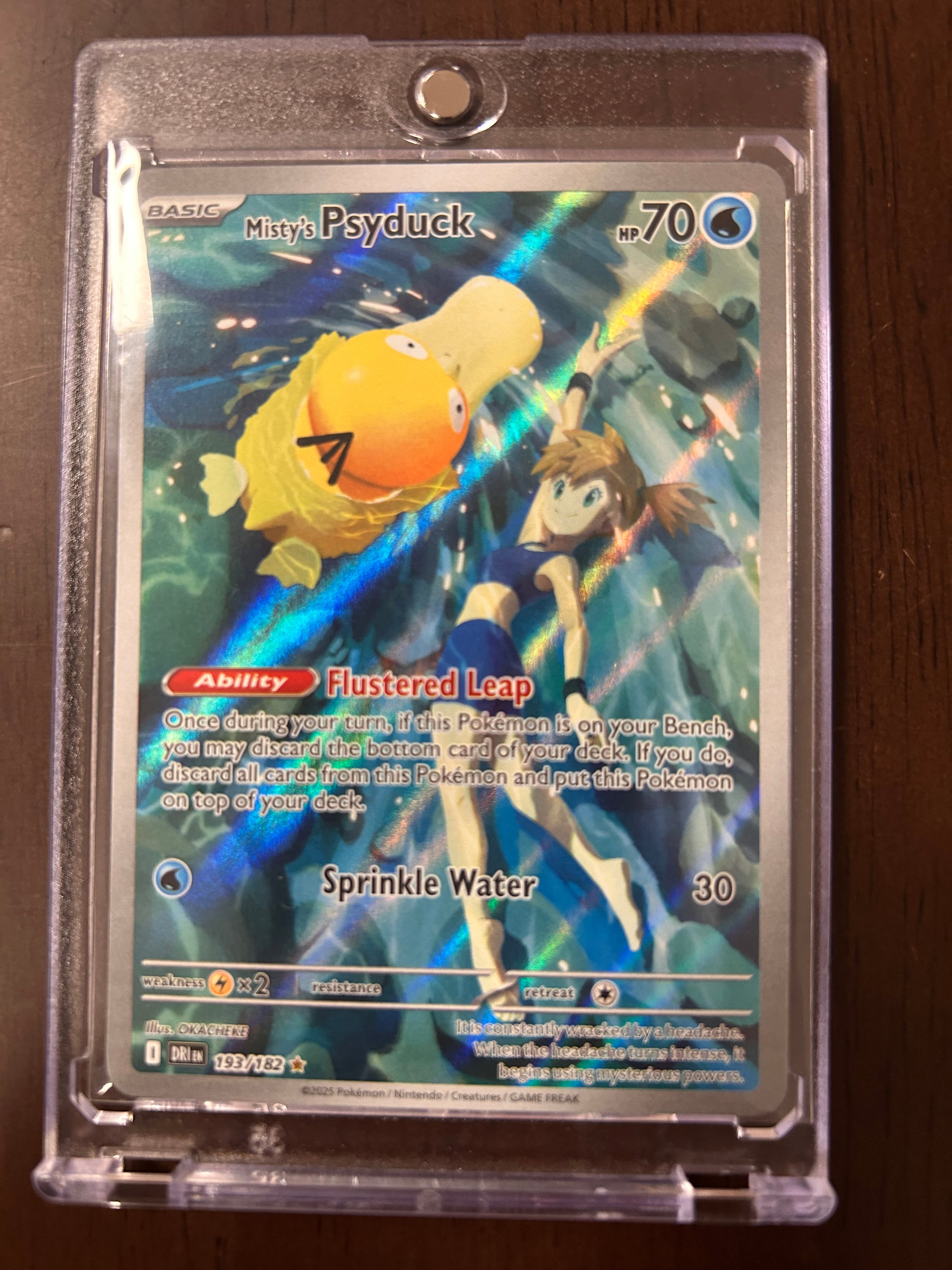 Misty's Psyduck 193/182 holo