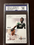 [61135] Pele/C. Ronaldo 2023 Leaf Double #PCR Exclus. Legends Edition CCG 10