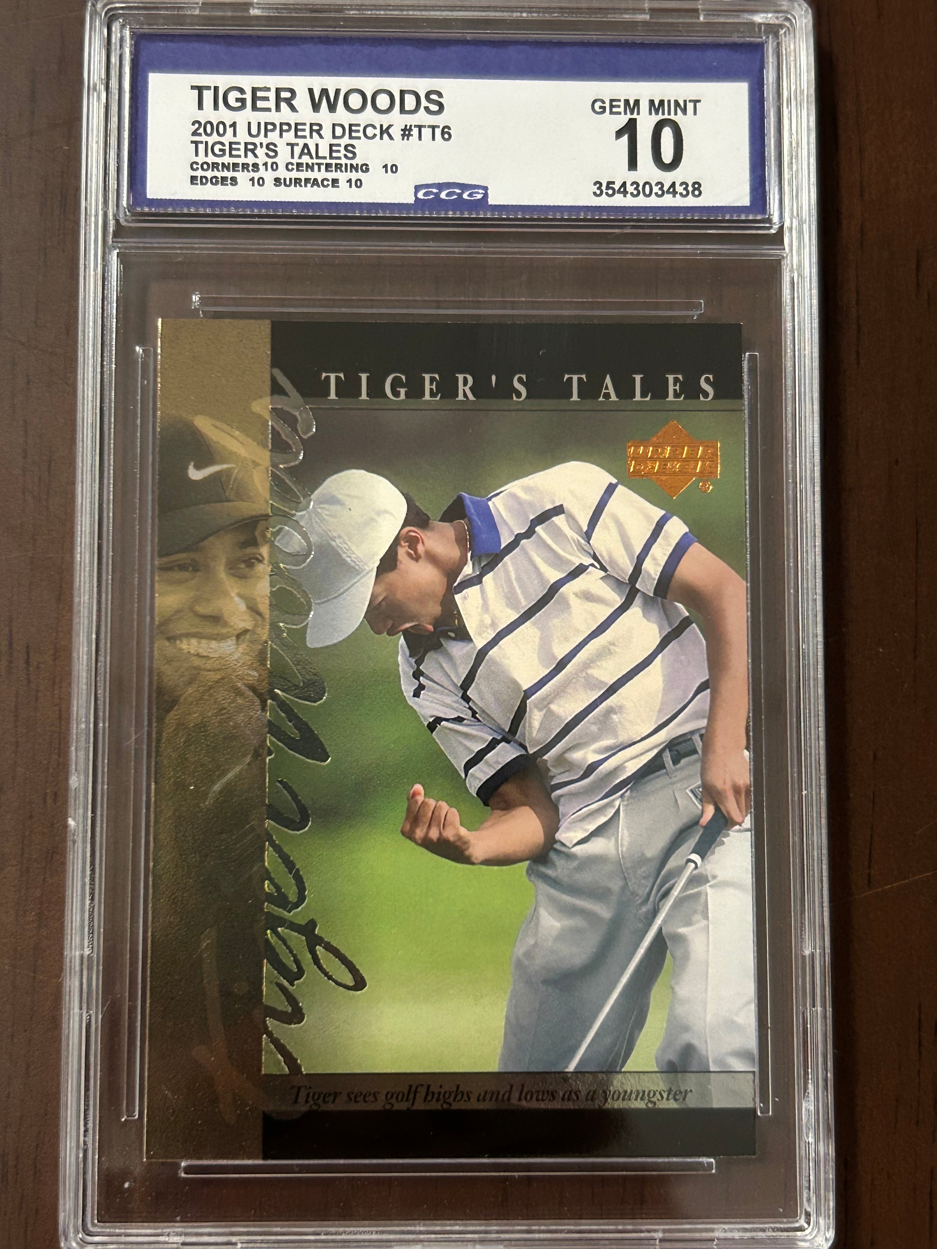 [03438] Tiger Woods 2001 Upper Deck #TT6 Tiger's Tales