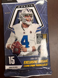 2025 Panini Mosaic NFL 15-Card Value Pack