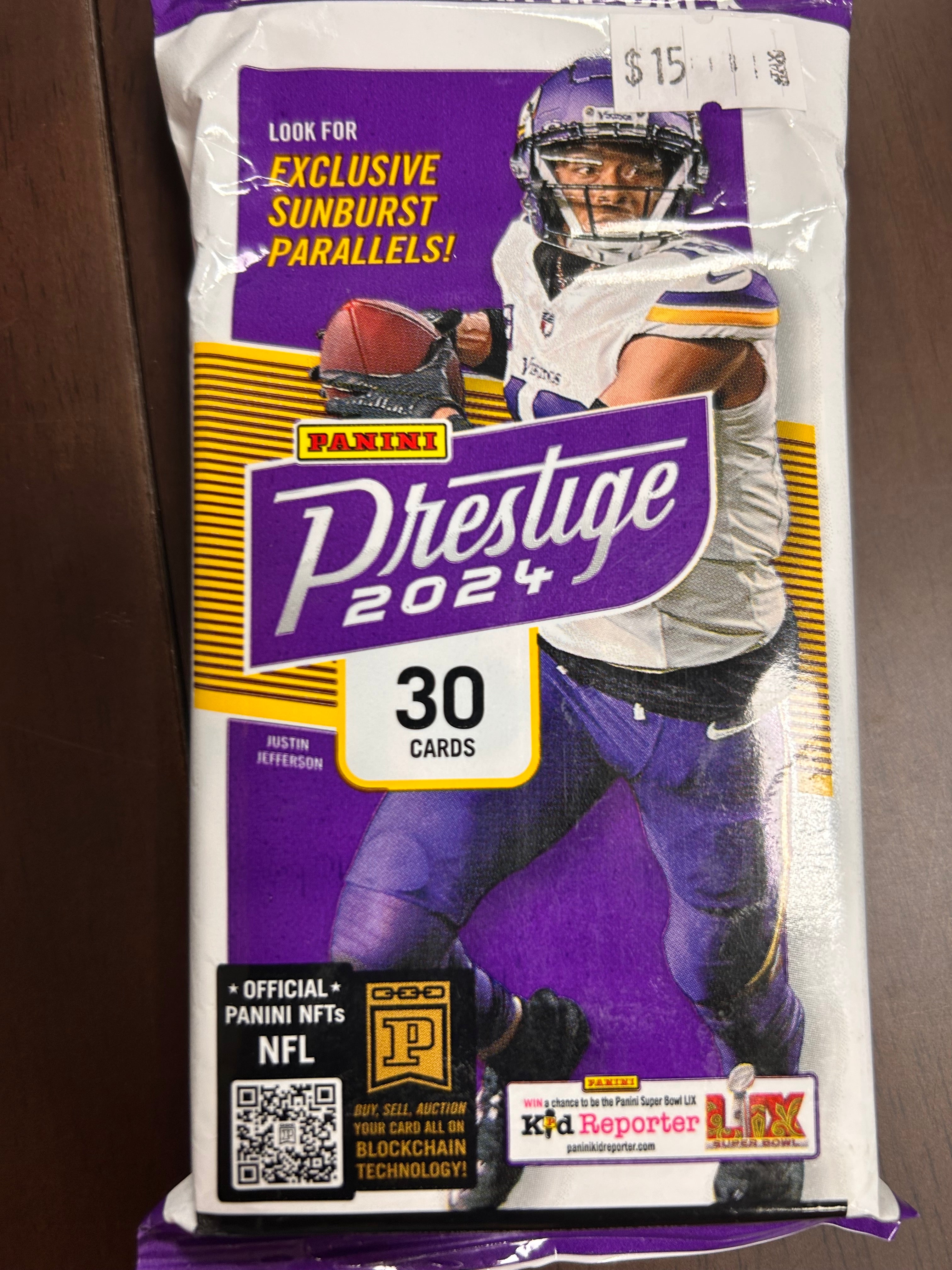 2024 Panini Prestige 30-Card Value Pack