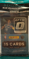 2021-22 Panini Donruss Optic Basketball Cello Fat Pack