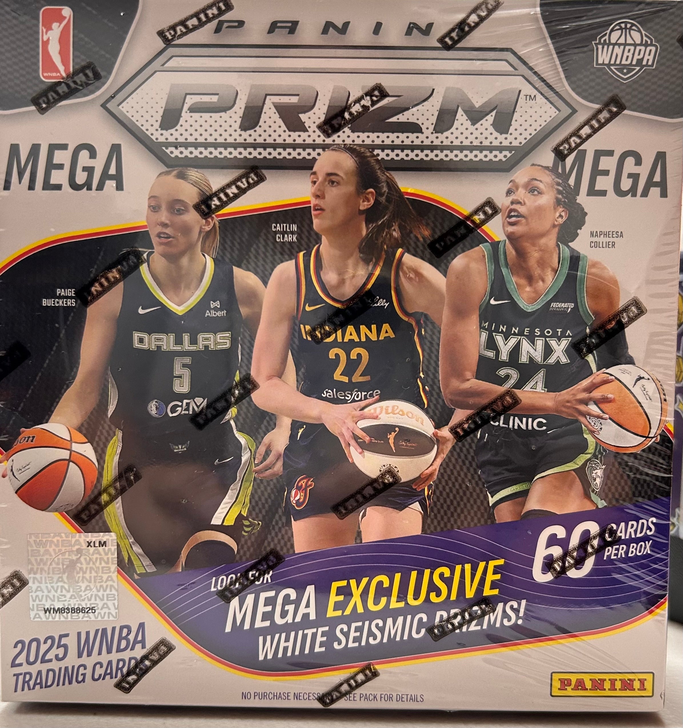 2025 Panini Prizm WNBA Basketball Mega Box