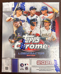 2026 Topps Chrome Baseball Logofractor Edition Box