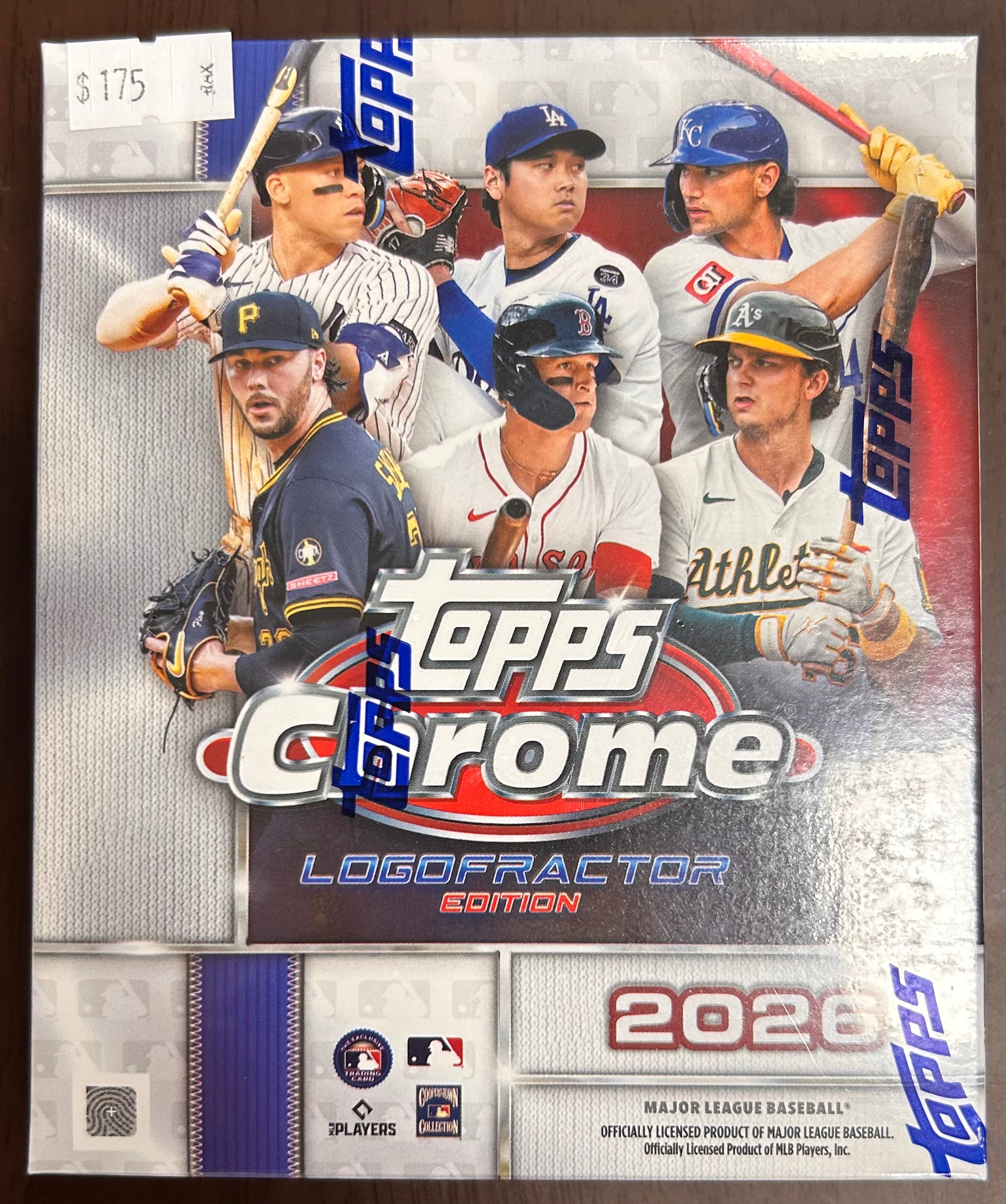 2026 Topps Chrome Baseball Logofractor Edition Box