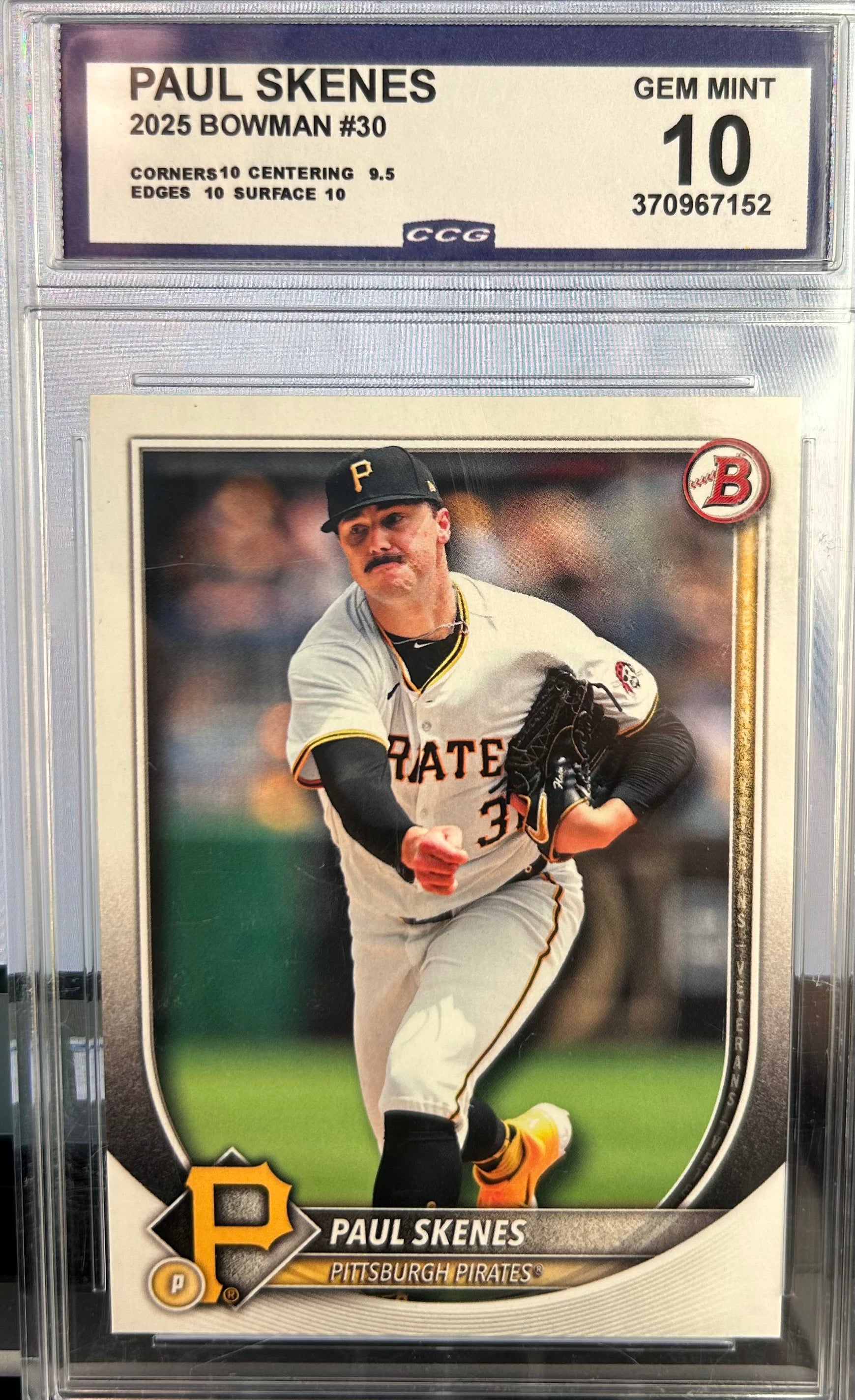Paul Skenes 2025 Bowman #30