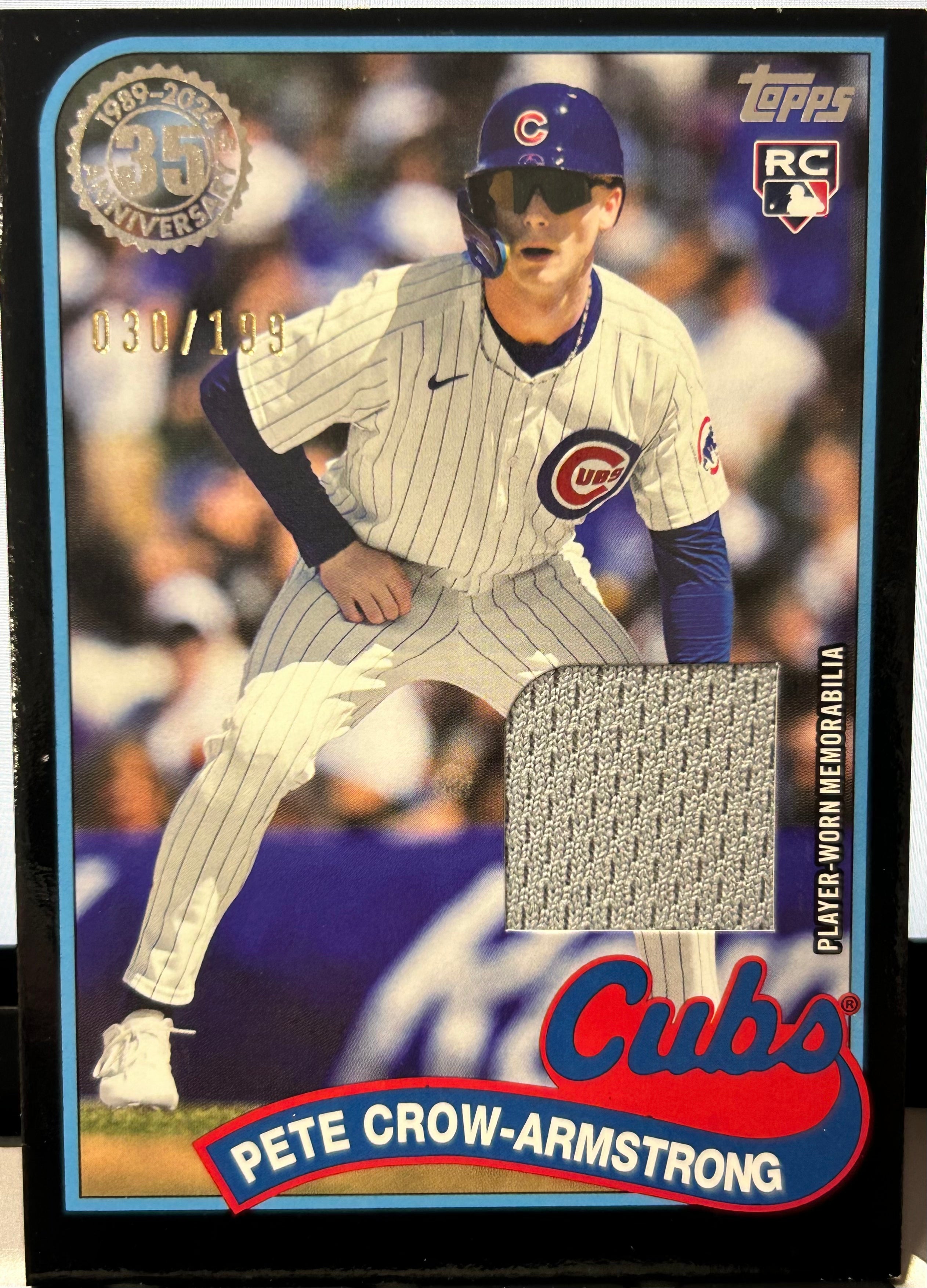 Pete Crow-Armstrong 2024 #89RU-PC 030/199 Relic