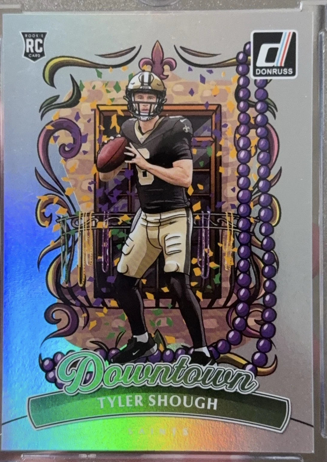 Tyler Shough 2025 Panini Mosaic Downtown